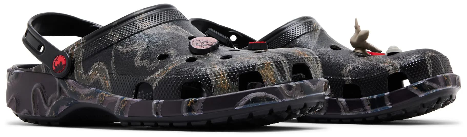 Stranger Things x Crocs Classic Clog 'Black Red' 8