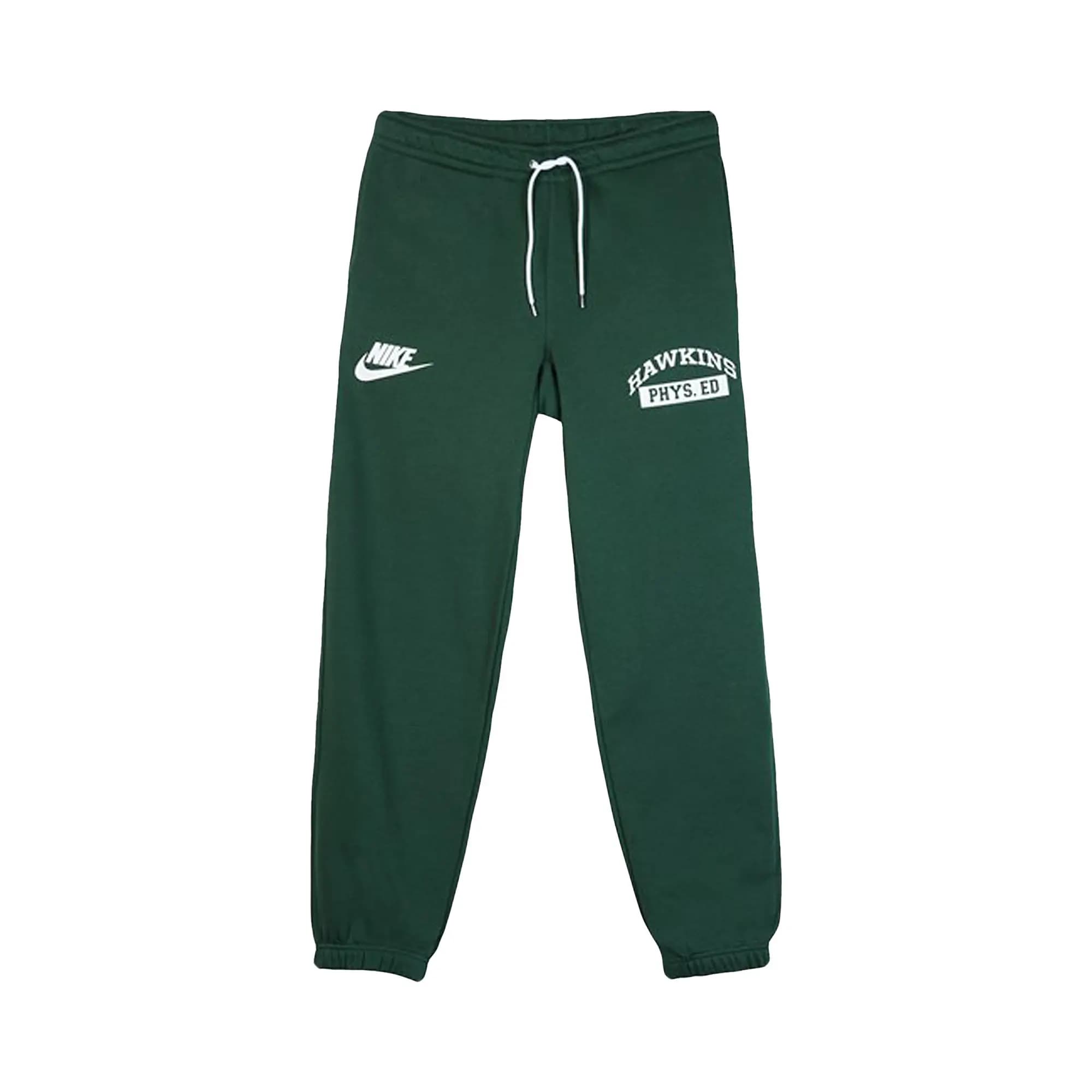 Nike x Stranger Things Hawkins High Sweatpant 'Fir/White' by Nike