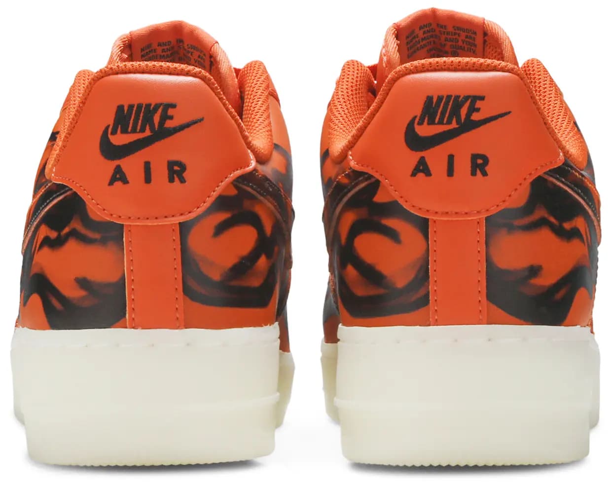 Nike Air Force 1 Low 'Orange Skeleton' 6