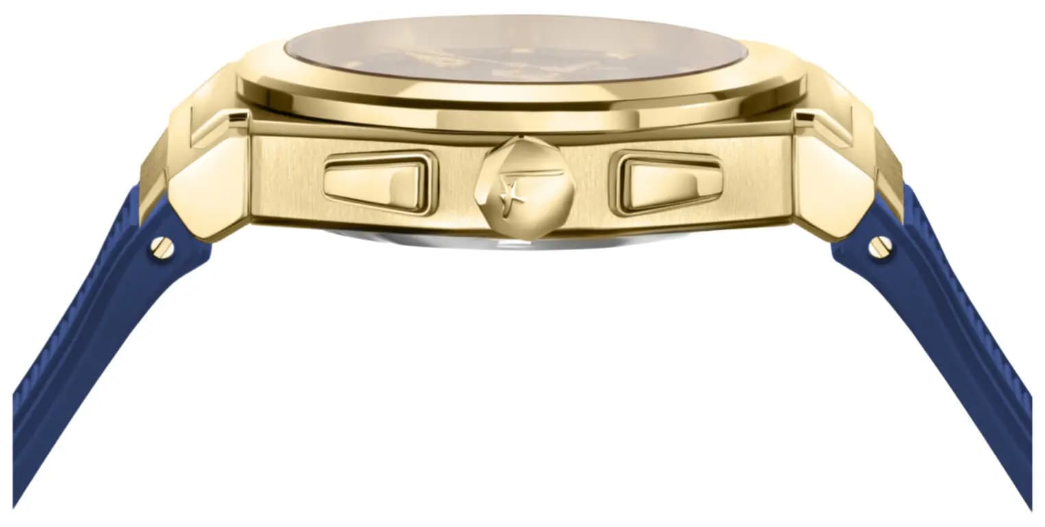 Ferragamo Vega Chrono Silicone Watch 'Gold' 2