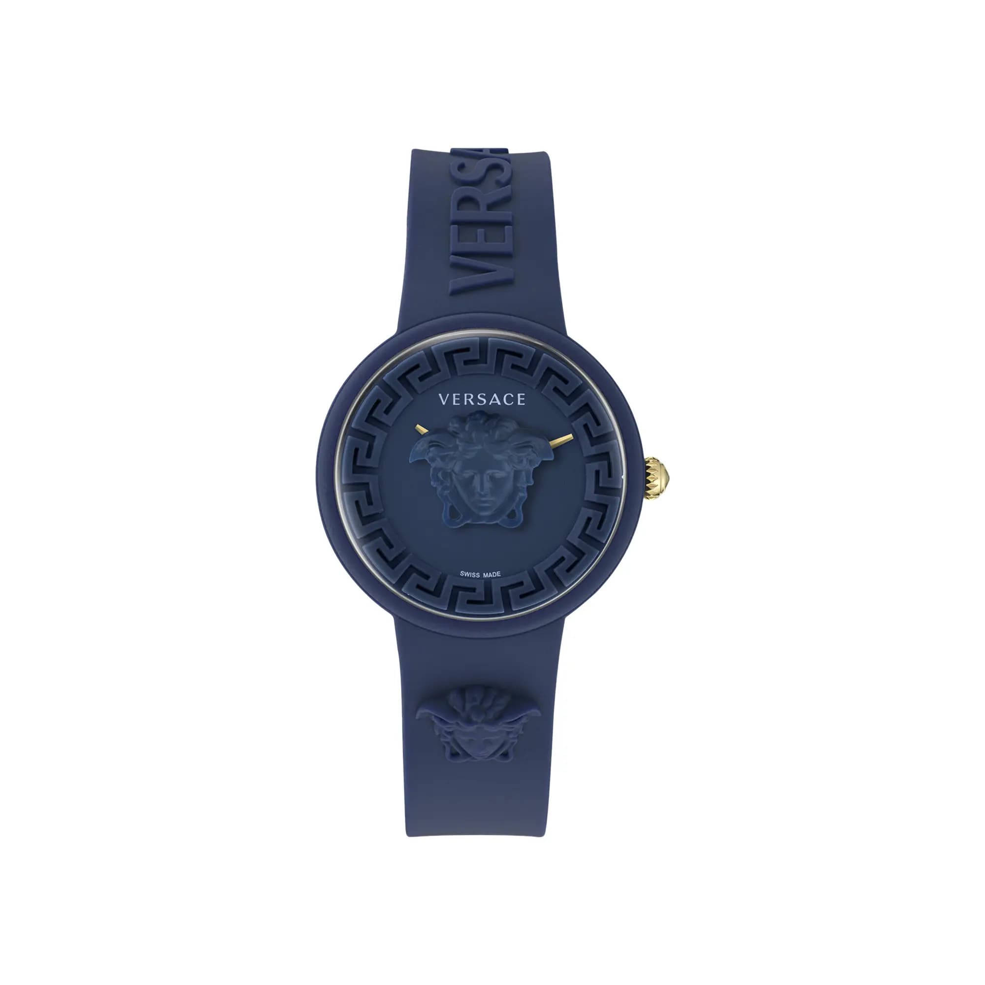 Versace Medusa Pop Silicone Watch 'Blue' by Versace