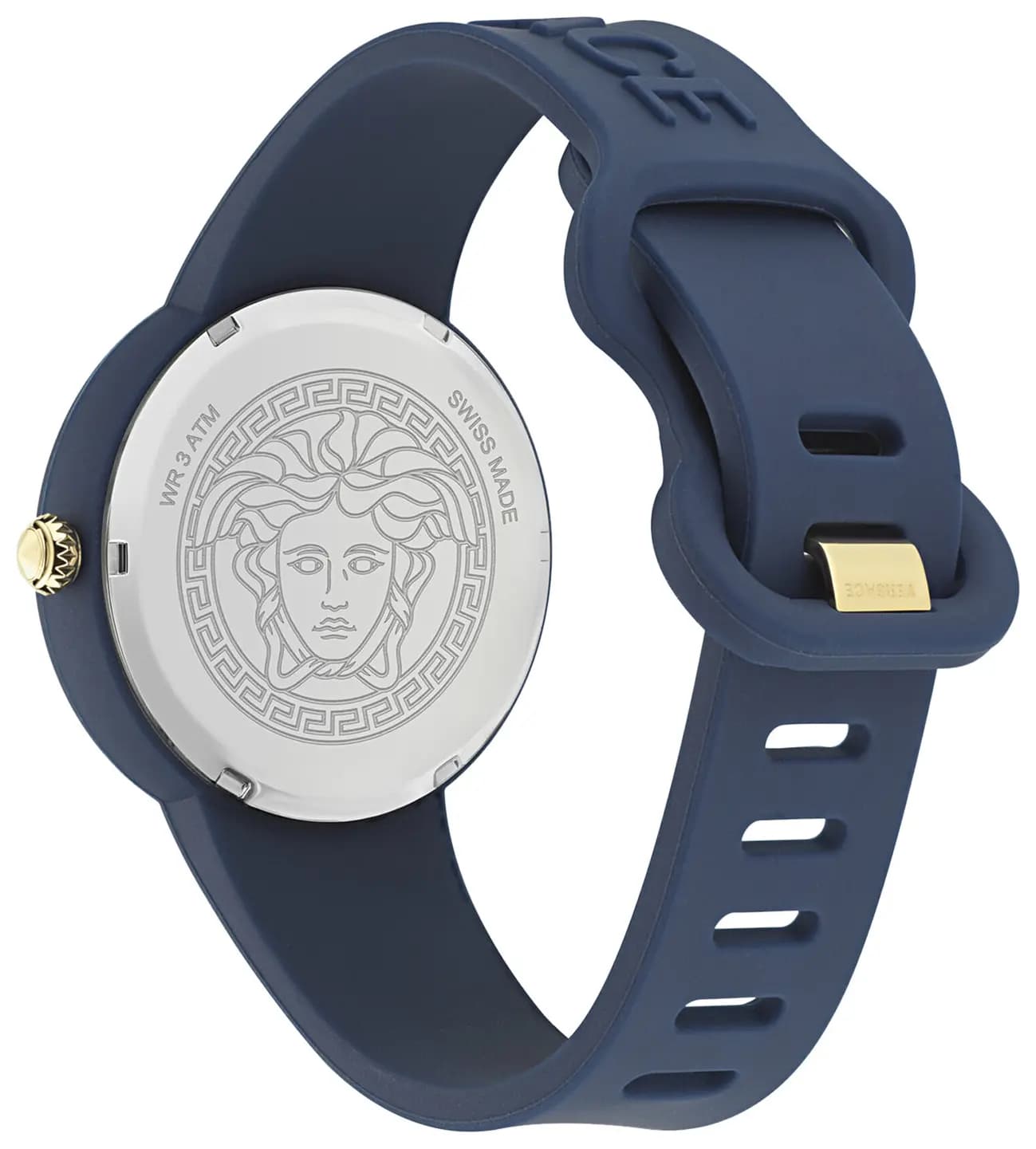 Versace Medusa Pop Silicone Watch 'Blue' 2