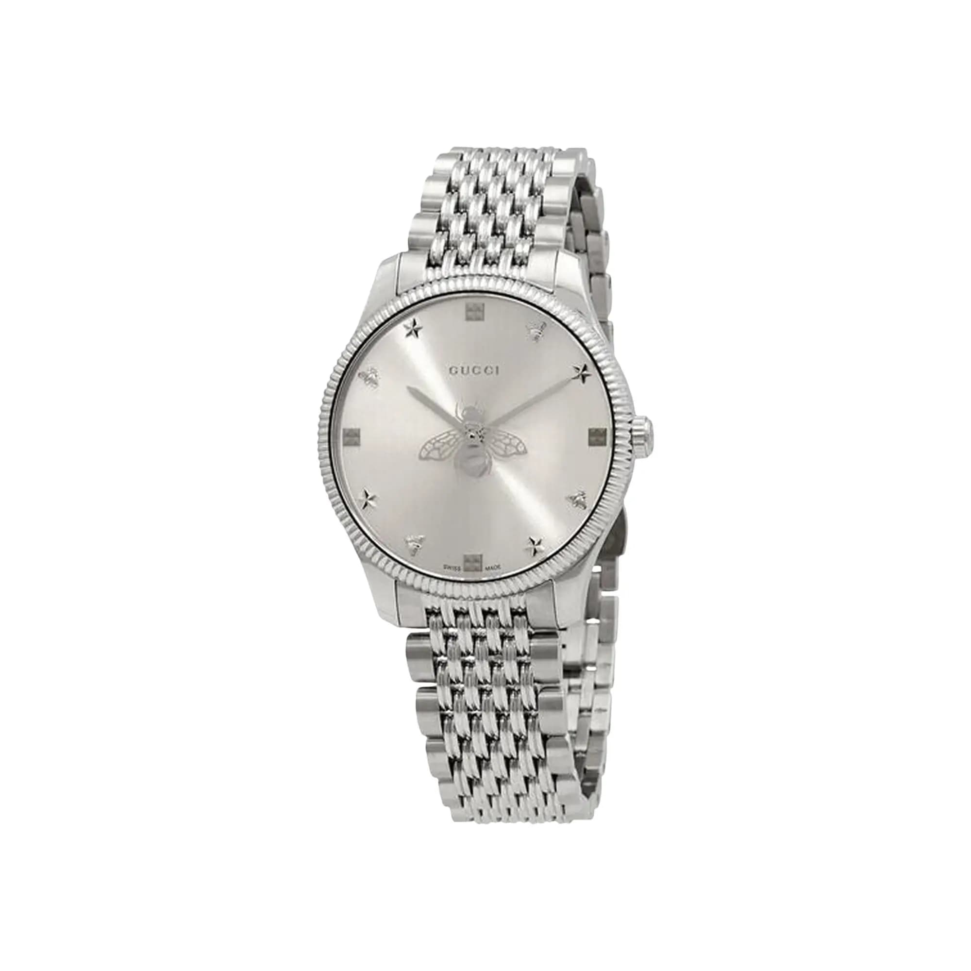 Gucci G-Timeless Dial Bracelet Watch 'Stainless Steel' by Gucci
