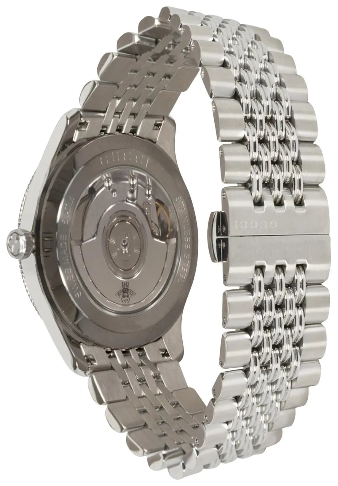 Gucci G-Timeless Automatic Watch 'Stainless Steel' 2