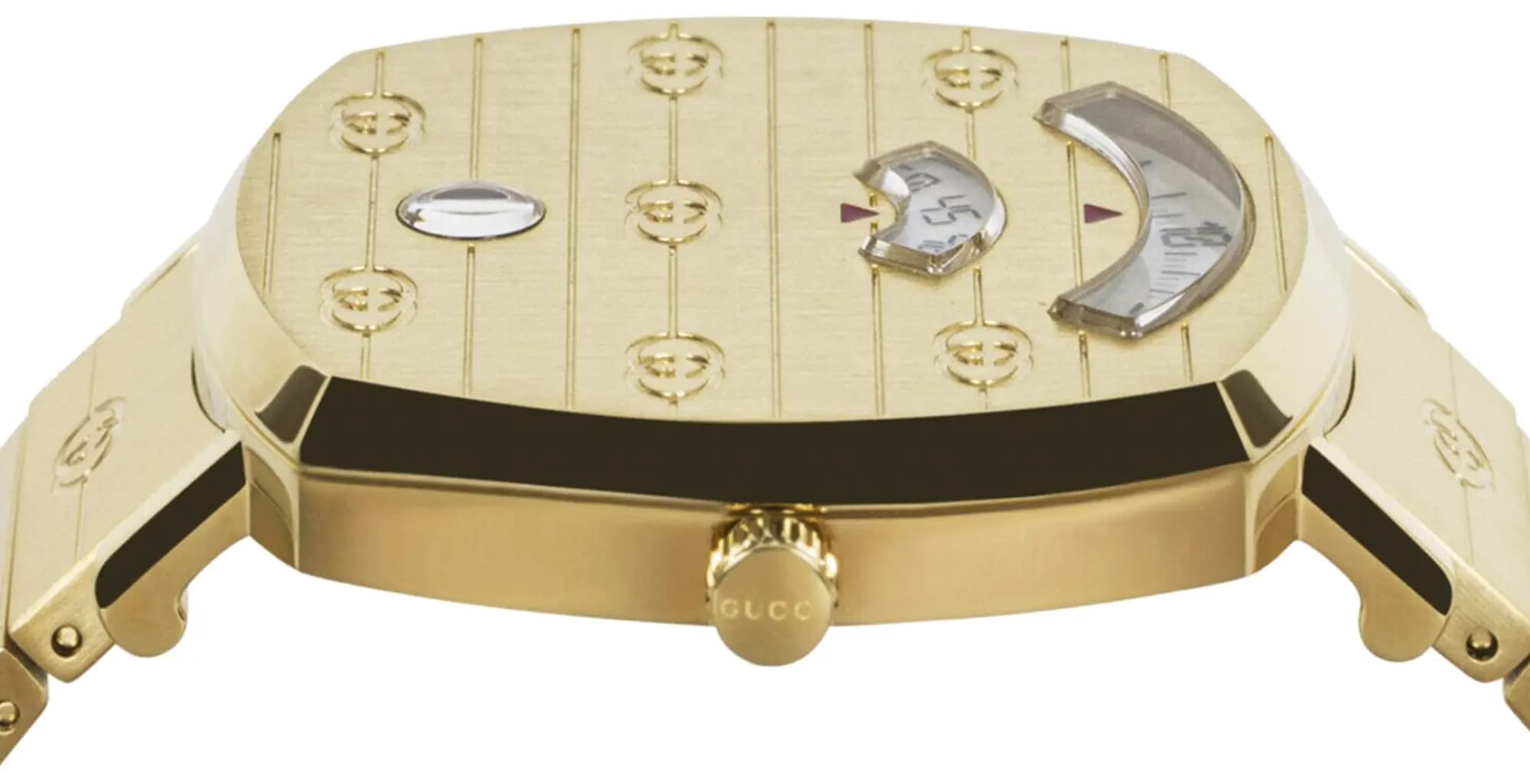 Gucci Grip Bracelet Watch 'Gold' 3