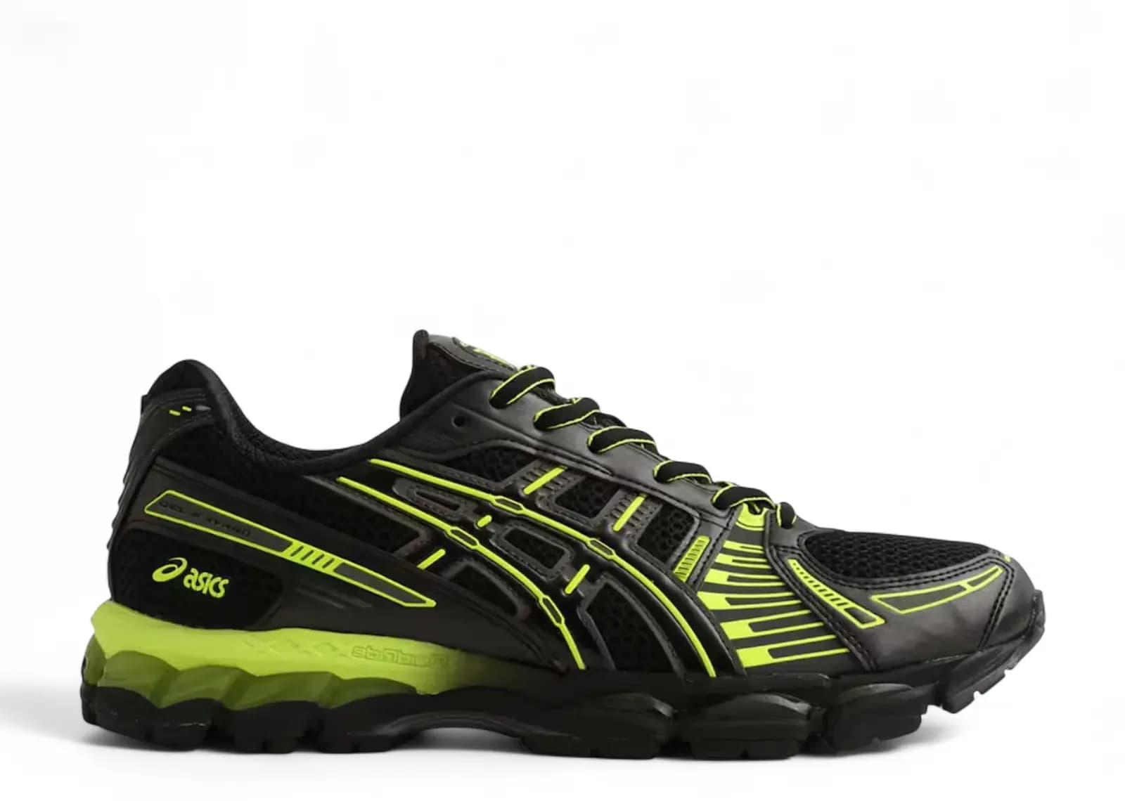 Albino & Preto x atmos x ASICS Gel Kayano 12.1 'Black Green' by ASICS