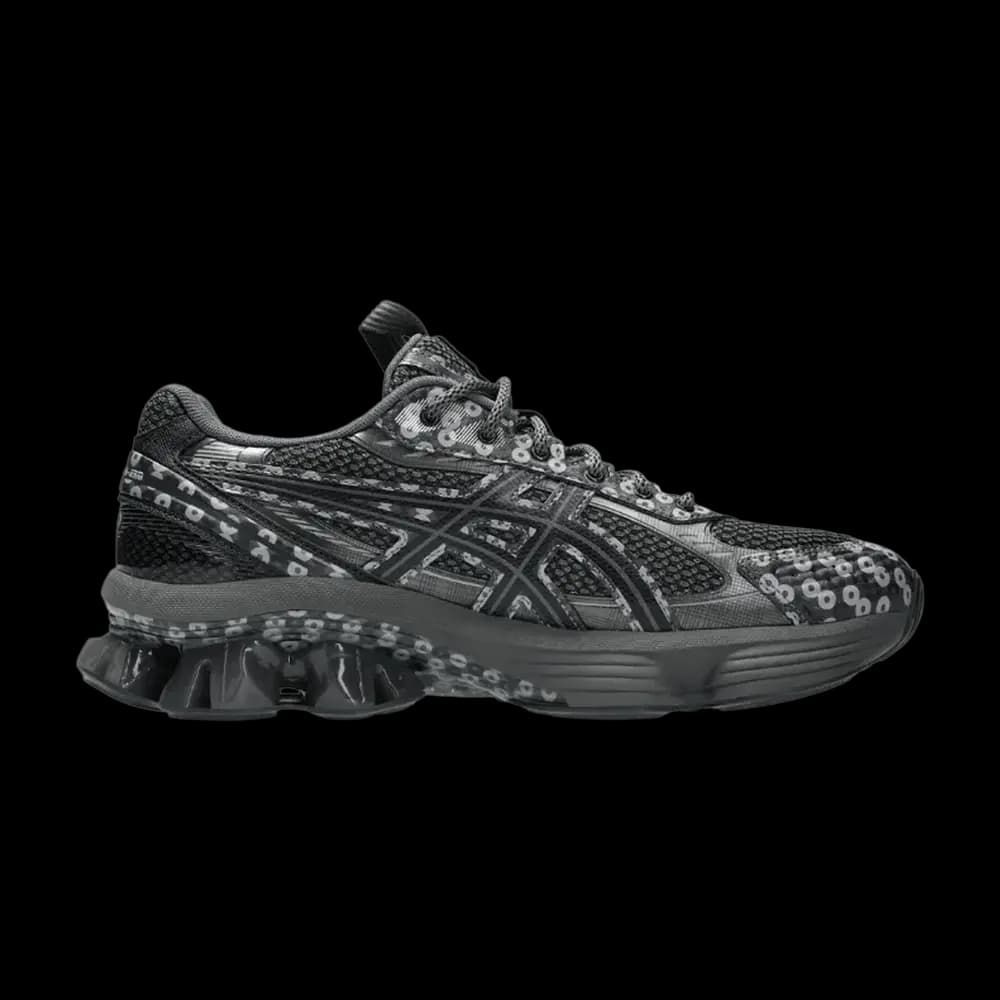 Kiko Kostadinov x ASICS Us7-S Gel-Kinetic Fluent 'Black Grey' by ASICS