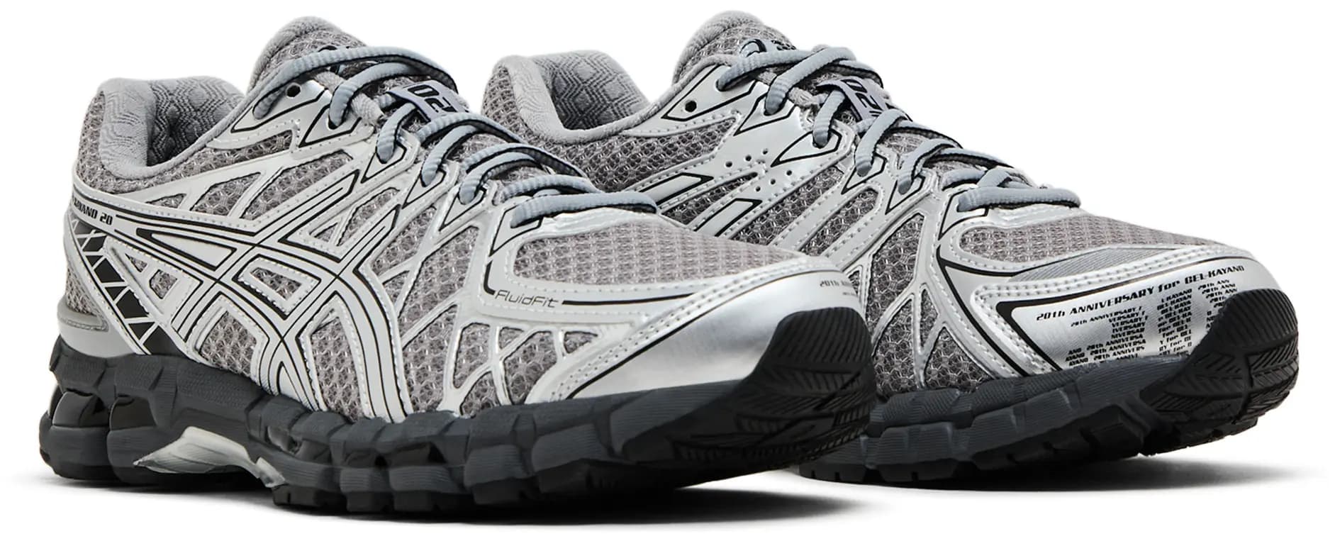 ASICS Gel Kayano 20 'Gravel Pure Silver' 8