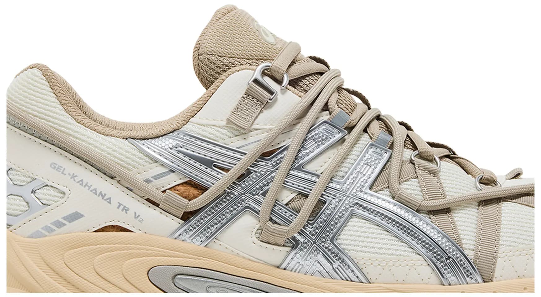 ASICS Gel Kahana TR V2 'Cream Pure Silver' 2