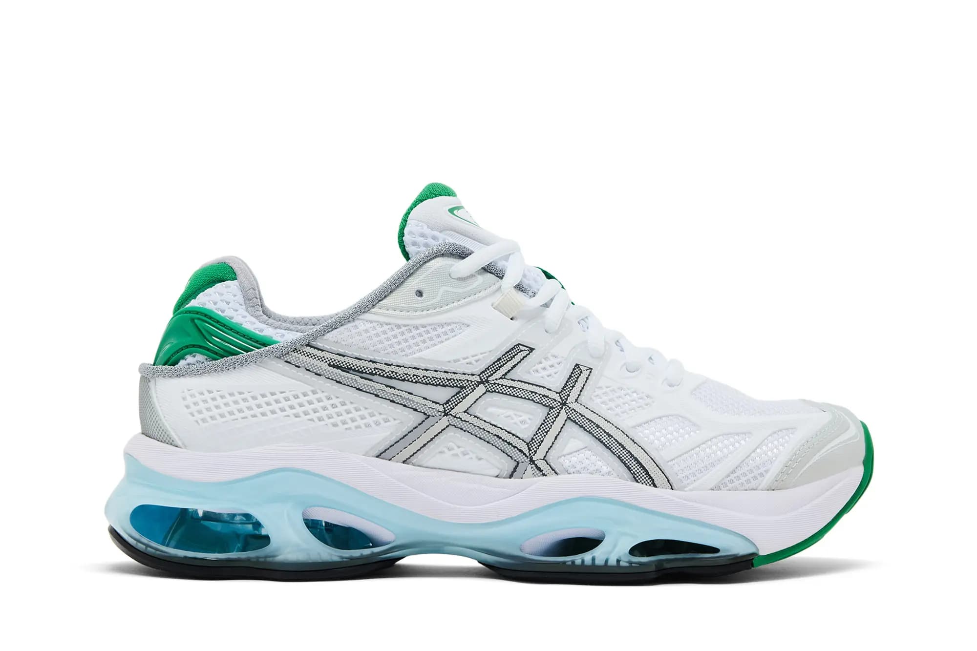 Hidden NY x ASICS Gel Kinetic 2.0 'White Green Blue' by ASICS