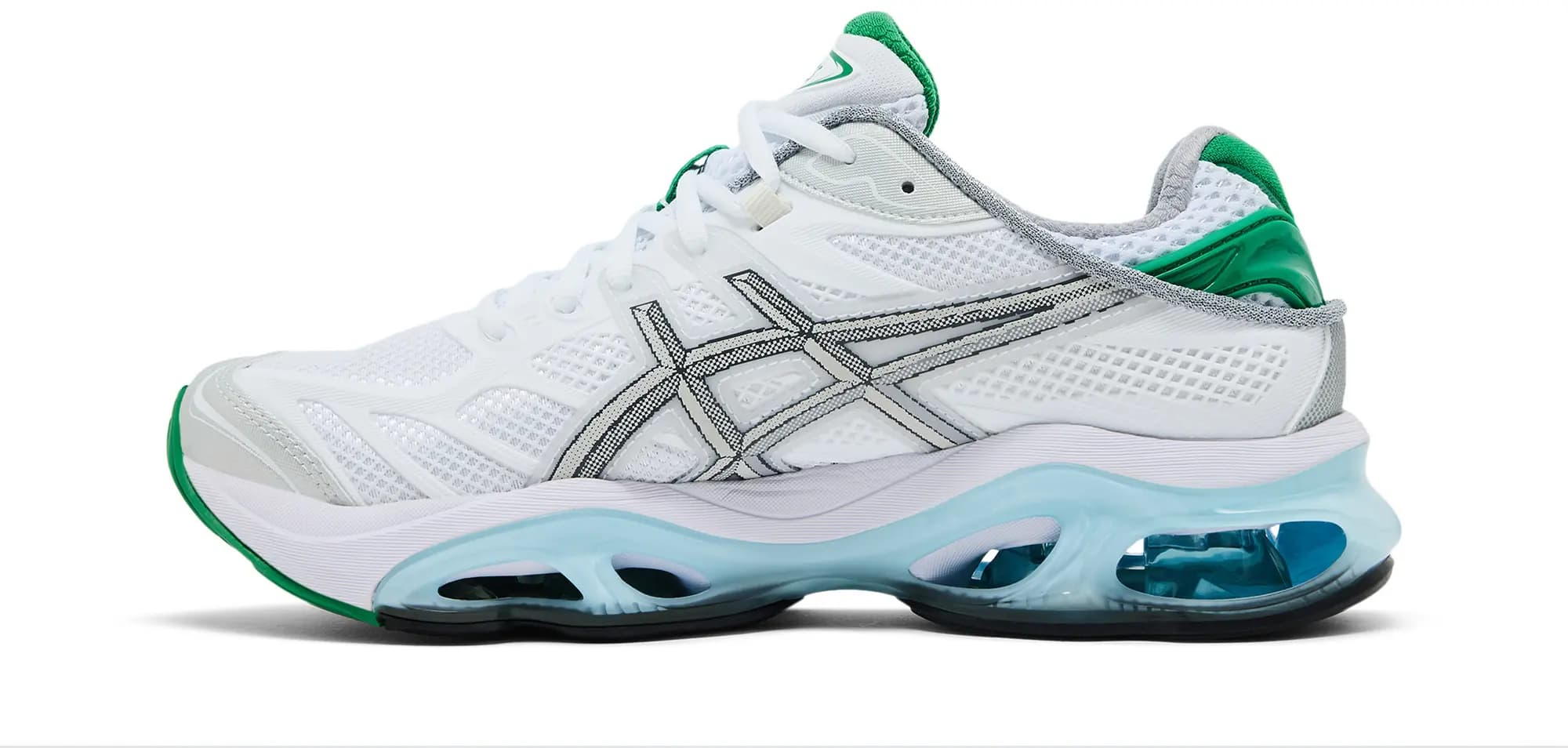 Hidden NY x ASICS Gel Kinetic 2.0 'White Green Blue' 3