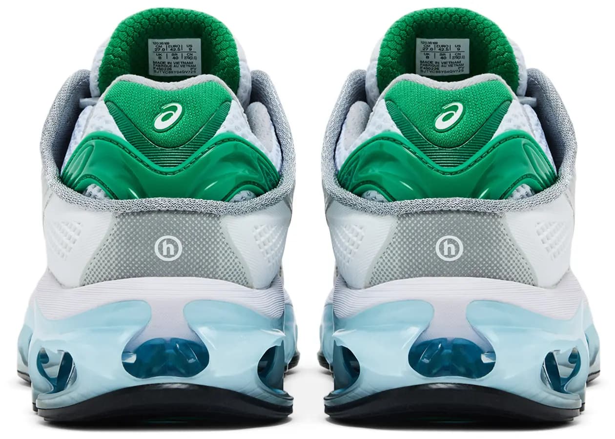 Hidden NY x ASICS Gel Kinetic 2.0 'White Green Blue' 6