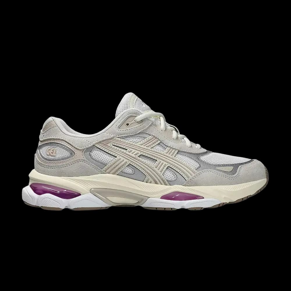 ASICS Gel NYC 2.0 'White Cream Purple' by ASICS