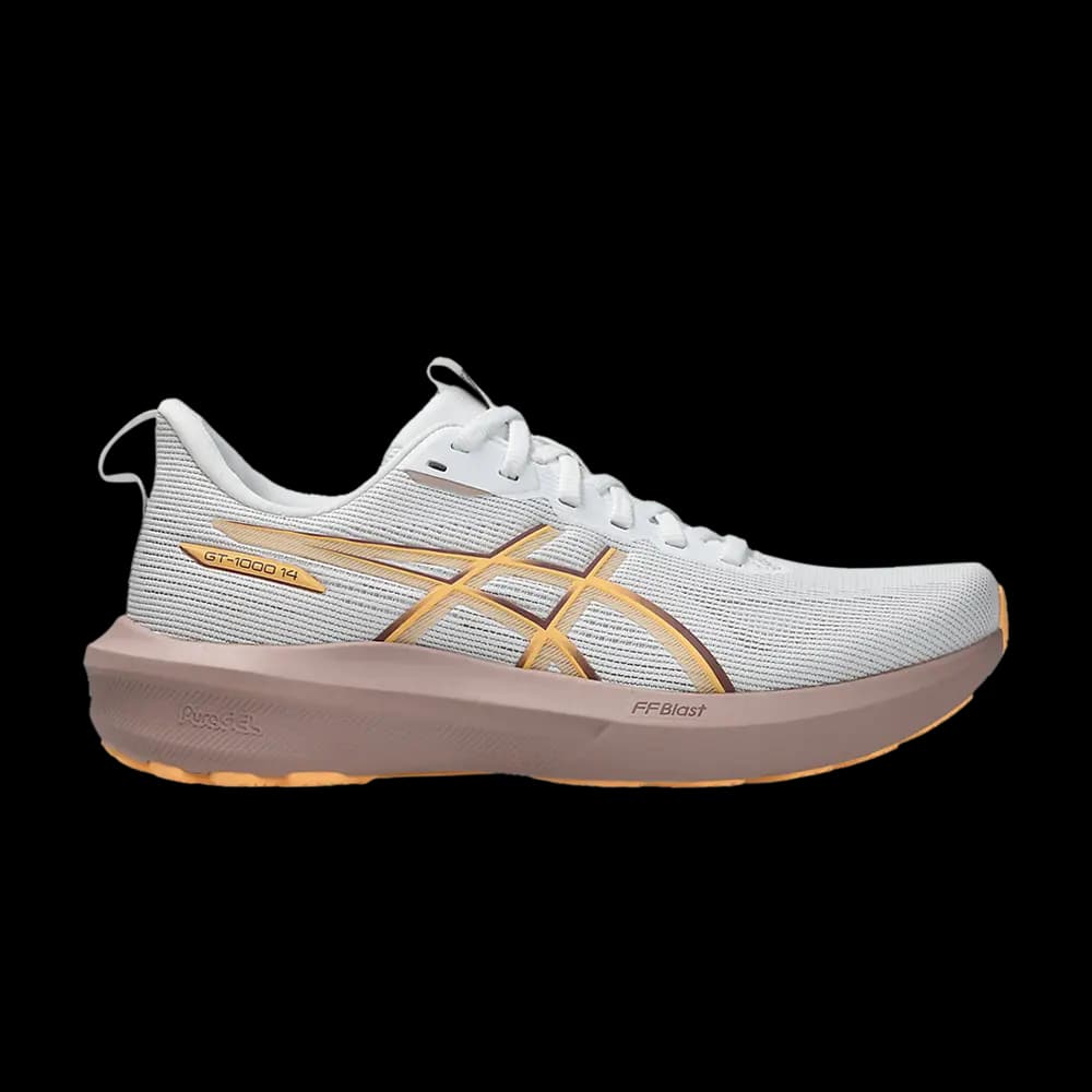 ASICS Wmns GT 1000 14 'White Rubble Red' by ASICS