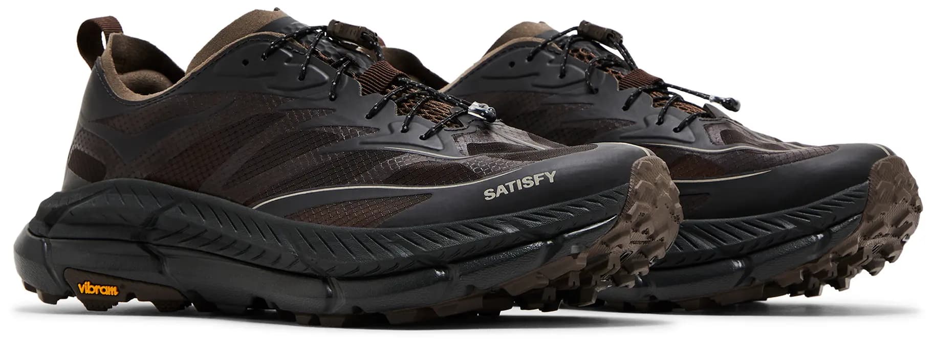 Satisfy x HOKA Mafate Speed 4 Lite 'Coffee' 8