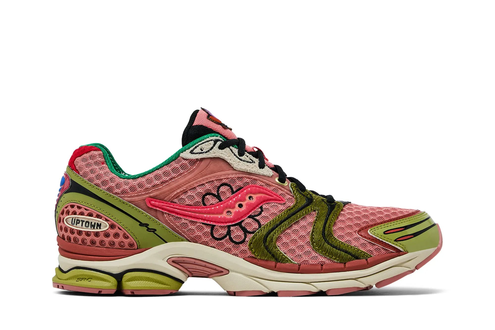 Jae Tips x Saucony ProGrid Triumph 4 'Flowers Pack - Peach' by Saucony