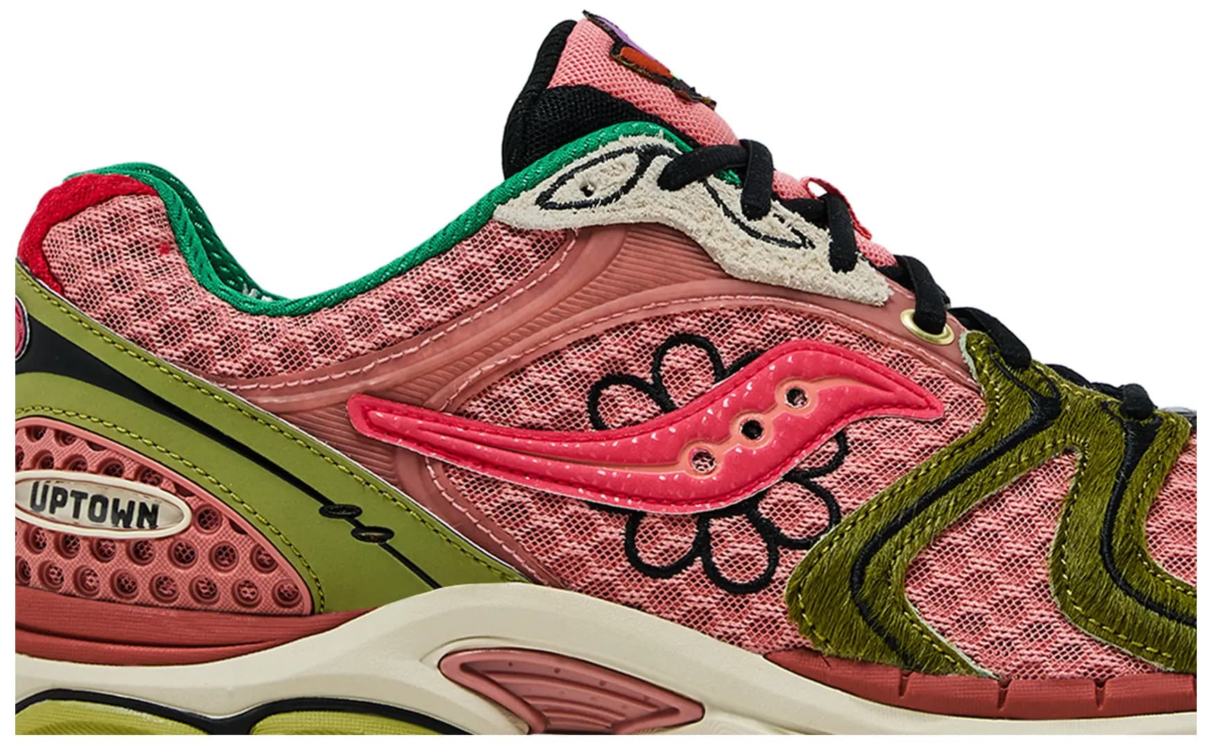 Jae Tips x Saucony ProGrid Triumph 4 'Flowers Pack - Peach' 2