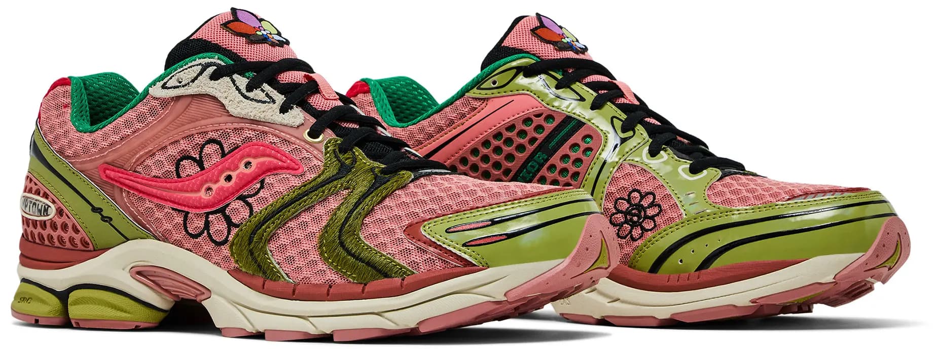 Jae Tips x Saucony ProGrid Triumph 4 'Flowers Pack - Peach' 8
