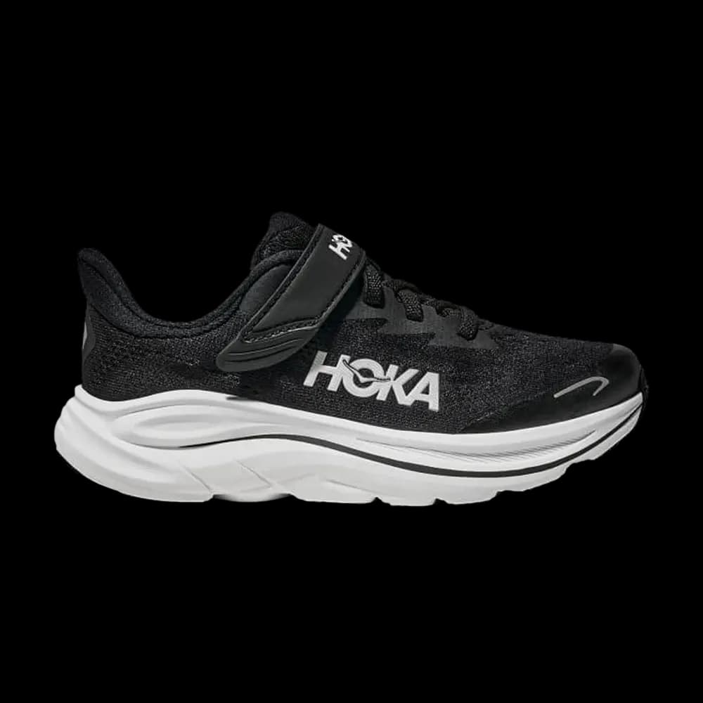 HOKA Clifton 10 Little Kids 'Black White' by HOKA