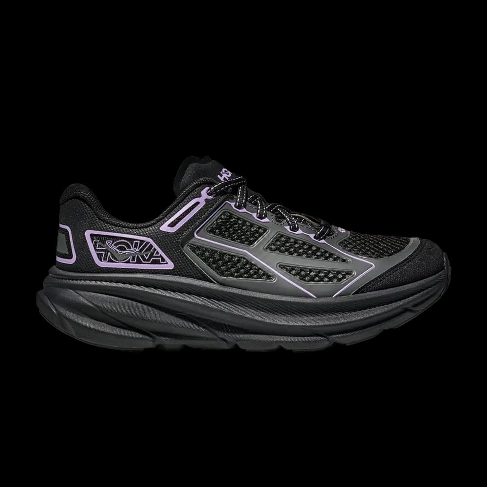 HOKA Clifton One9 'Grey Black Habanero' by HOKA