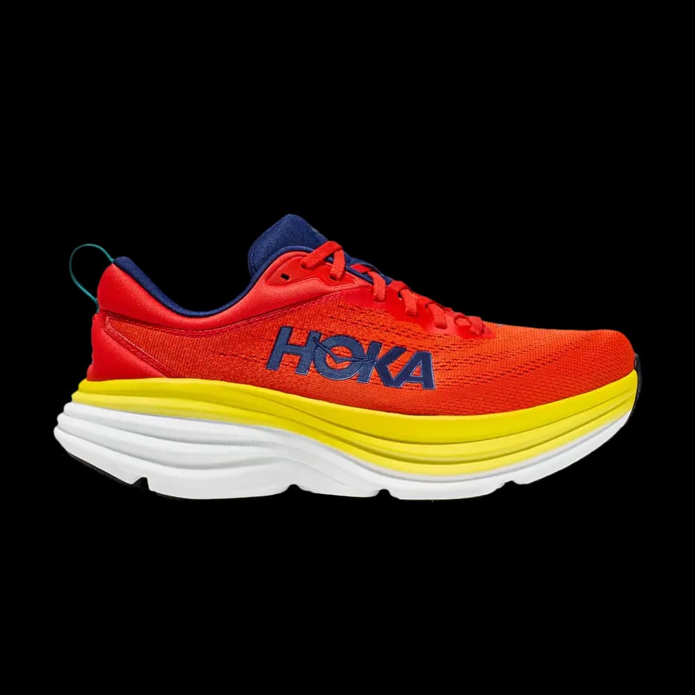 HOKA Bondi 8 'Red Alert Flame' by HOKA