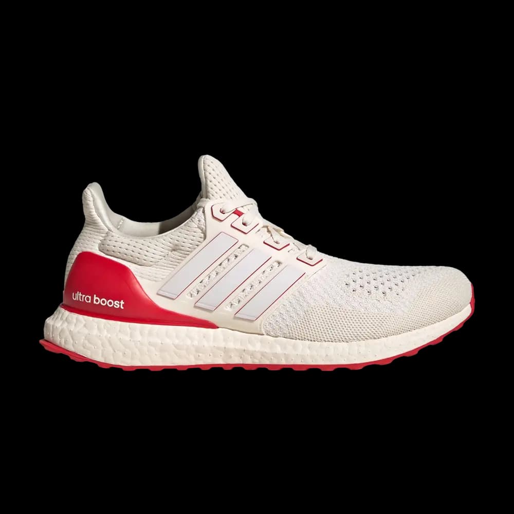 Adidas UltraBoost 1.0 'Chalk White Scarlet' by Adidas