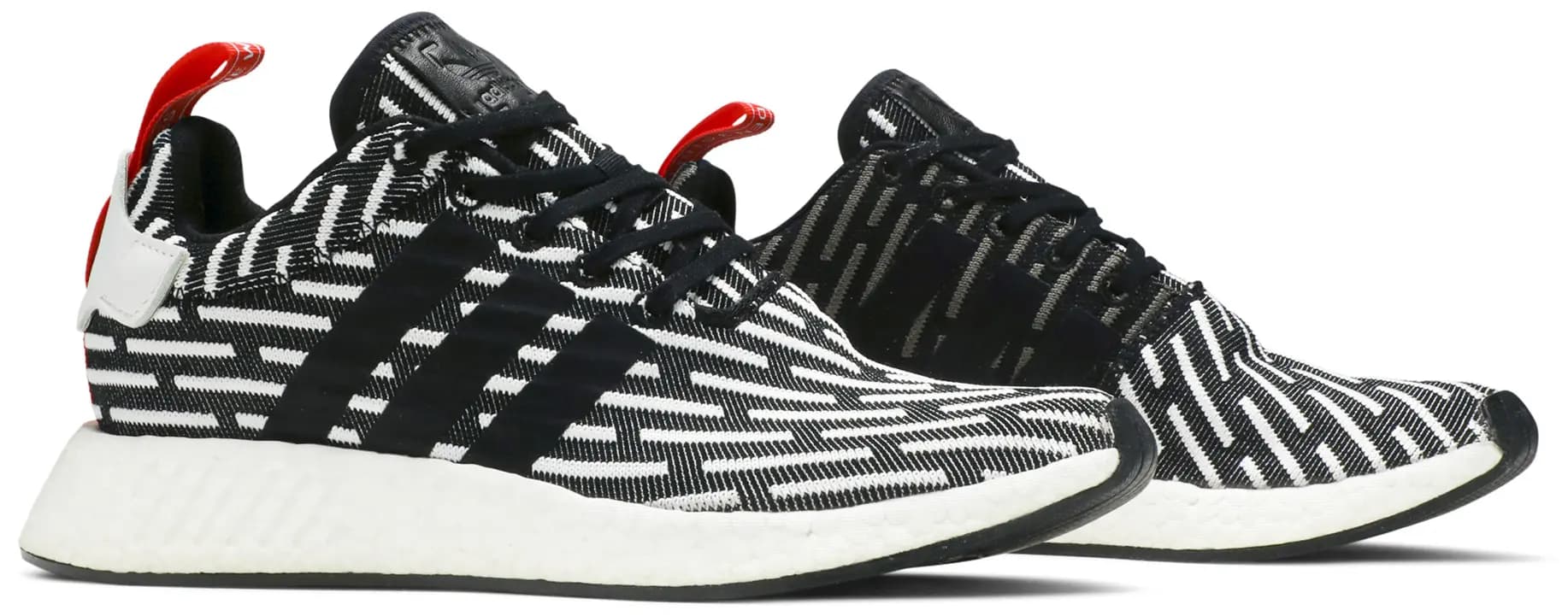 adidas NMD_R2 PK 'Core Black Stripe' 8