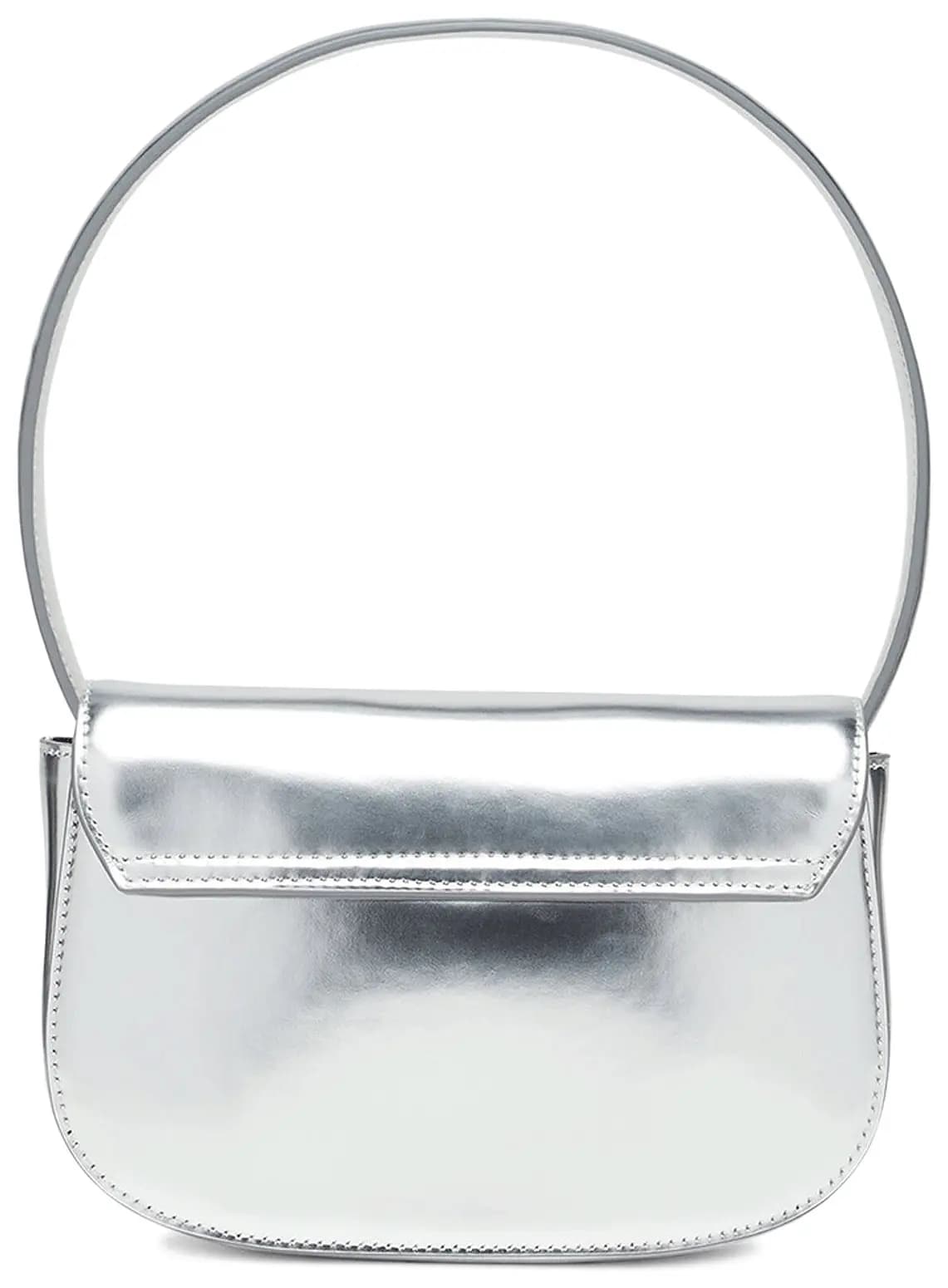 Diesel 1DR Shoulder Bag 'Silver' 2