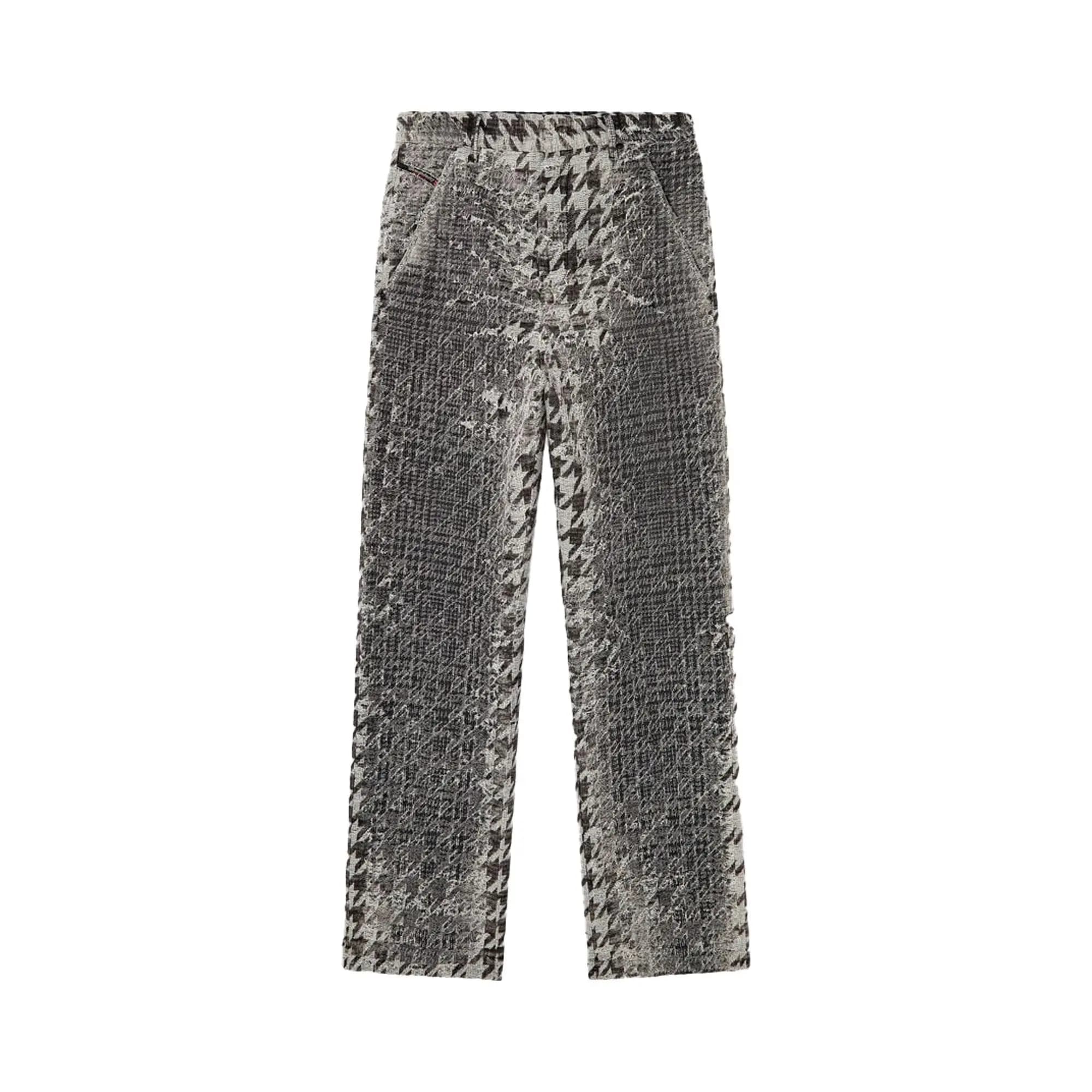 Diesel Distressed Tweed Pants 'Grey' by Diesel