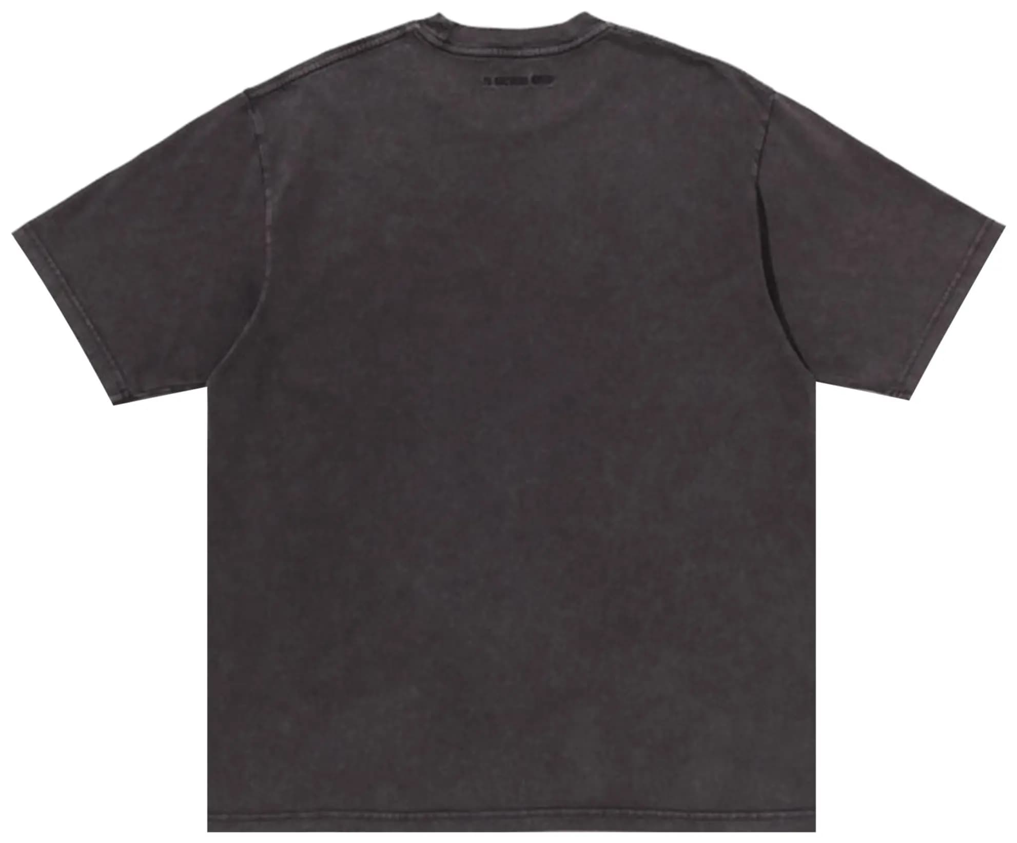BAPE Garment Dyed One Point Relaxed Fit Tee 'Charcoal' 2