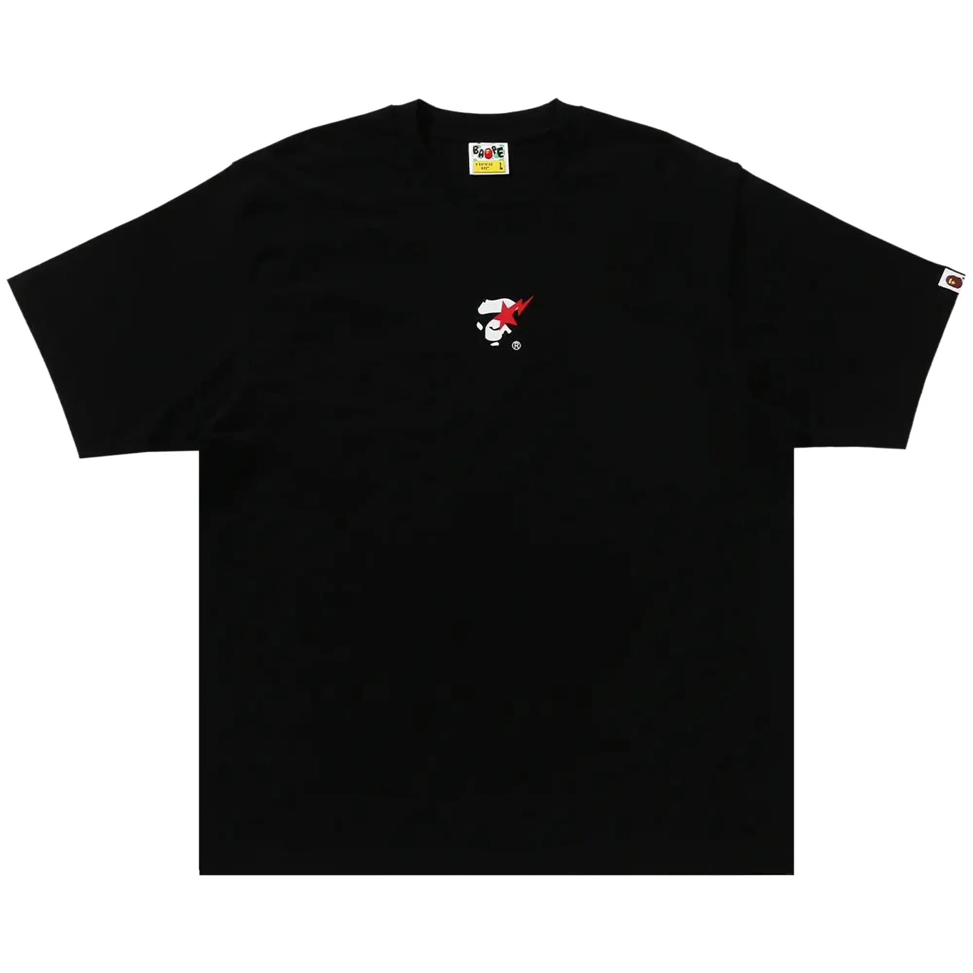 BAPE Sta Ape Face Relaxed Fit Tee 'Black' by BAPE