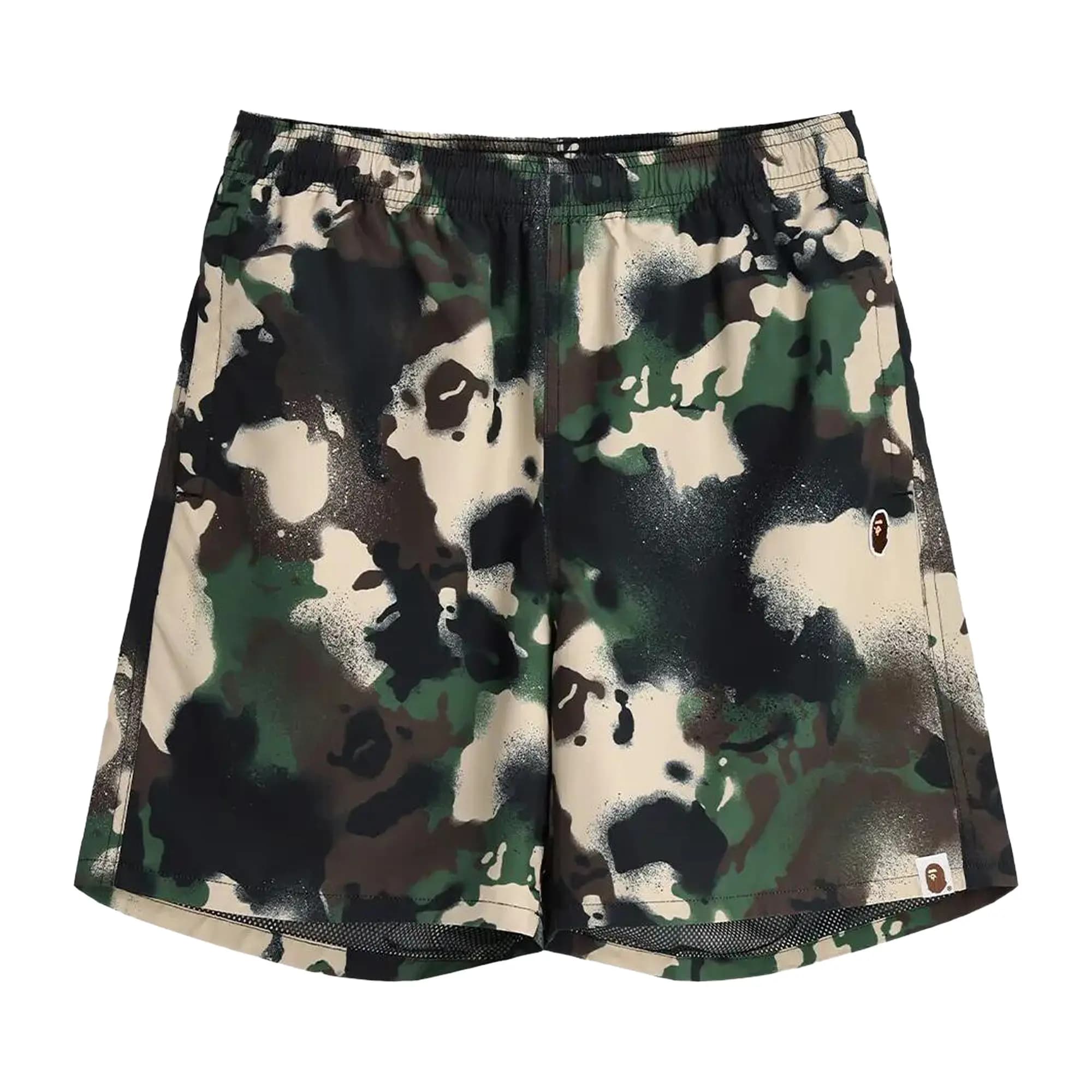 BAPE Map Regular Fit Beach Shorts 'Camo' by BAPE