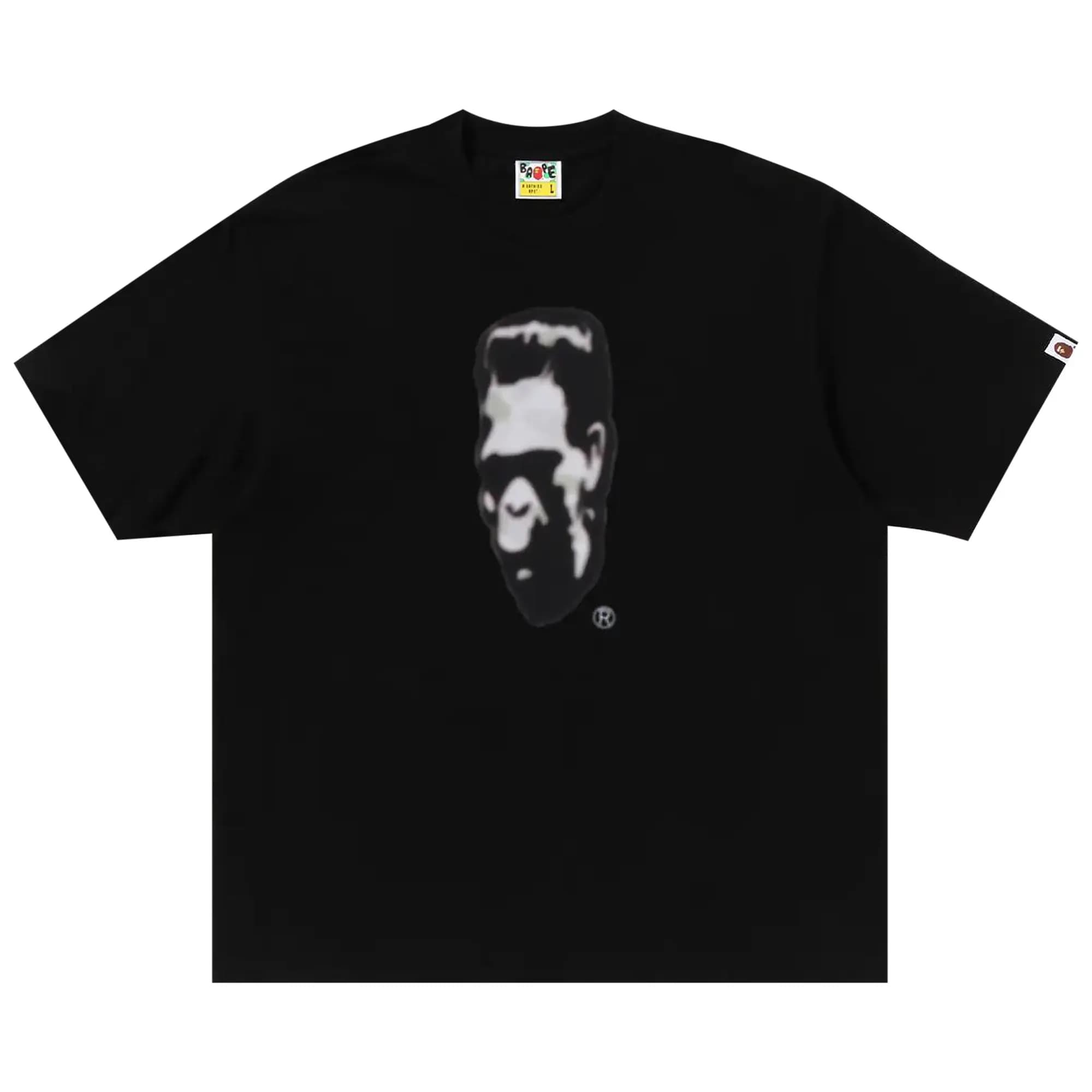 BAPE City Camo Frankenstein Relaxed Fit Tee 'Black' by BAPE