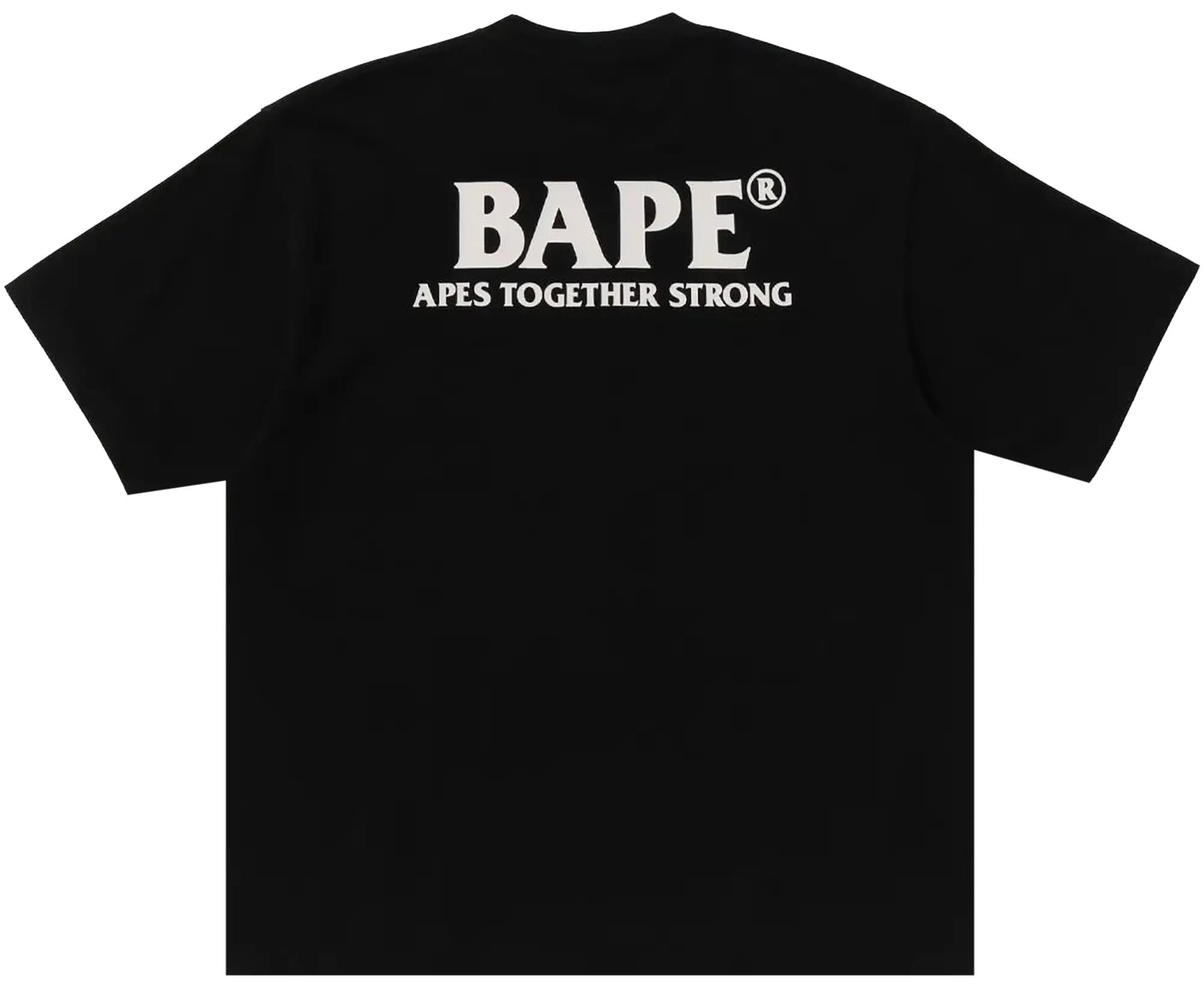 BAPE Frankenstein Logo Relaxed Fit Tee 'Black' 2
