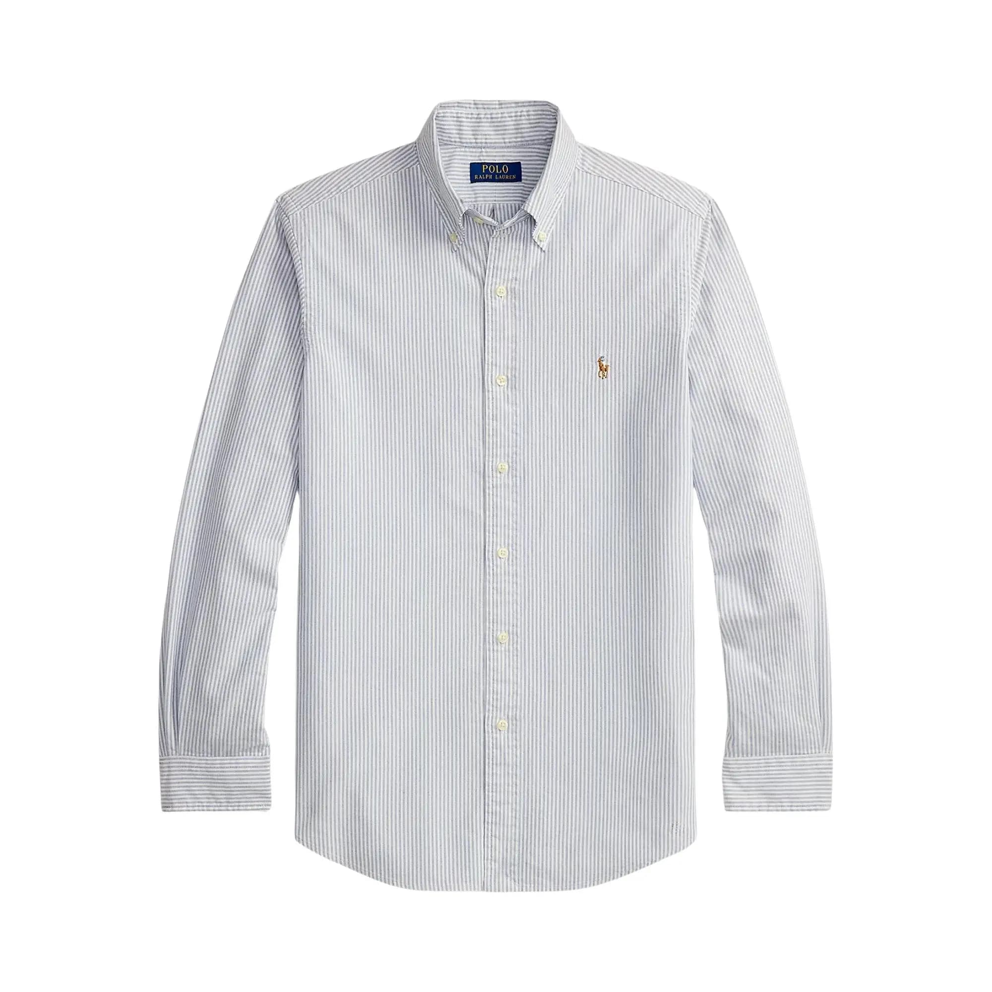 Polo Ralph Lauren Long-Sleeve Classic Oxford Sport Shirt 'Navy/White' by Polo Ralph Lauren