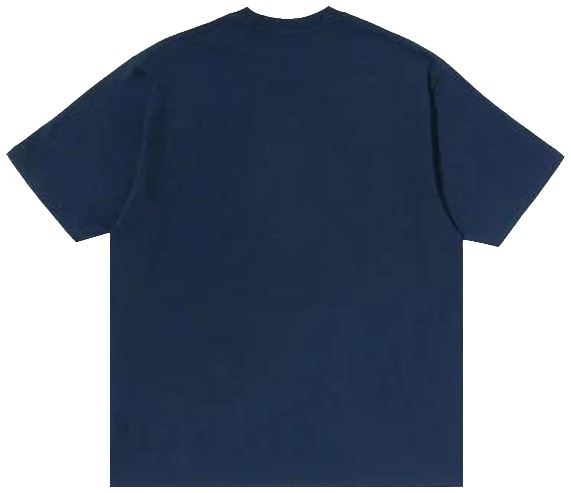 BAPE Spray Print By Bathing Ape Relaxed Fit Tee 'Navy' 2