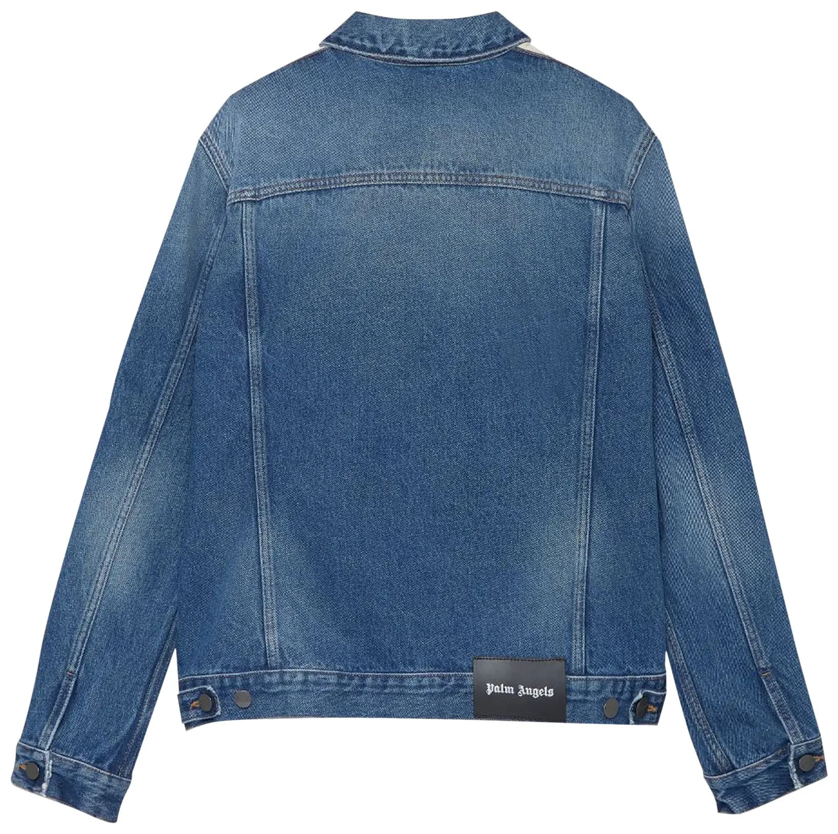 Palm Angels Track Denim Jacket 'Light Blue' 2