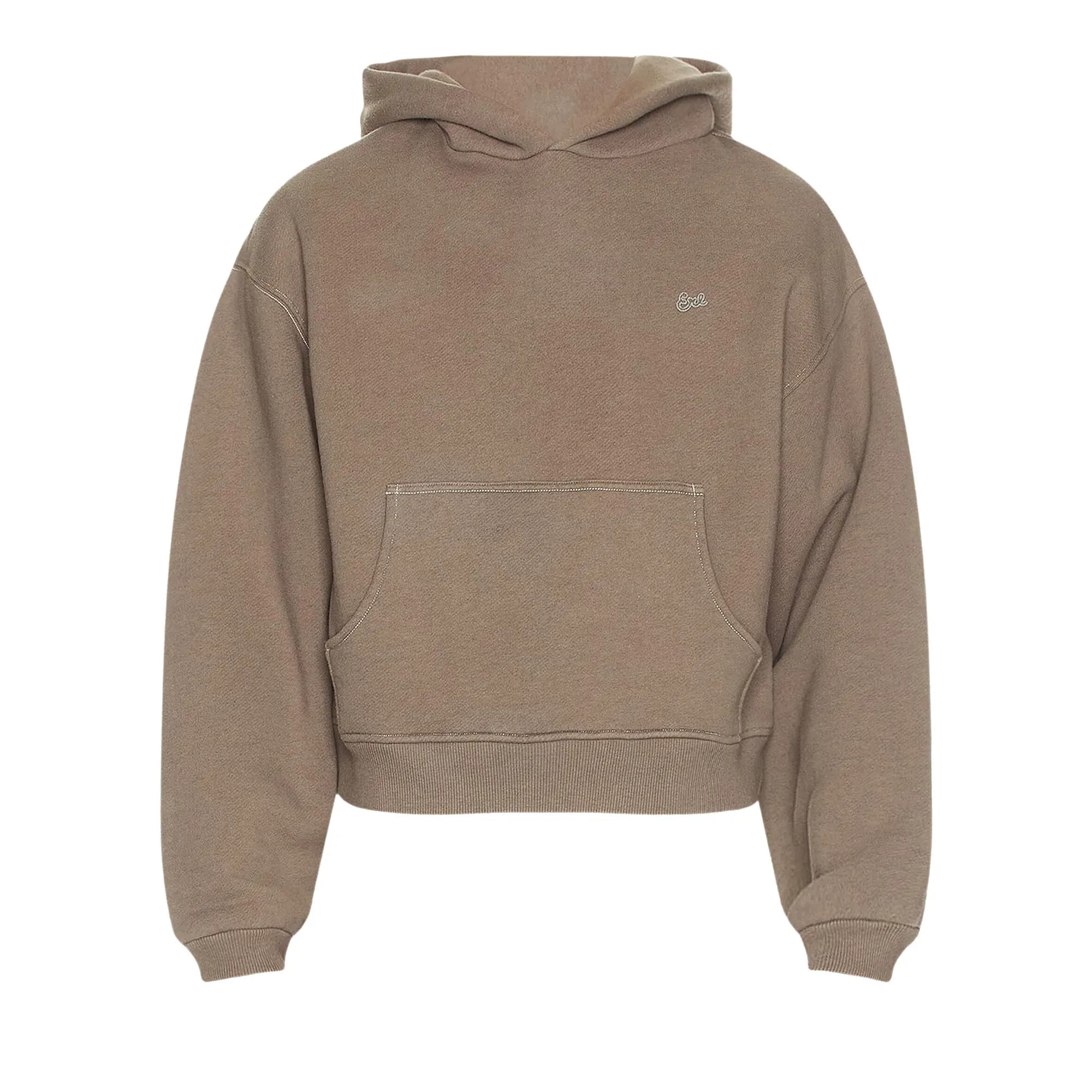 ERL Heathered Hoodie 'Taupe' by ERL