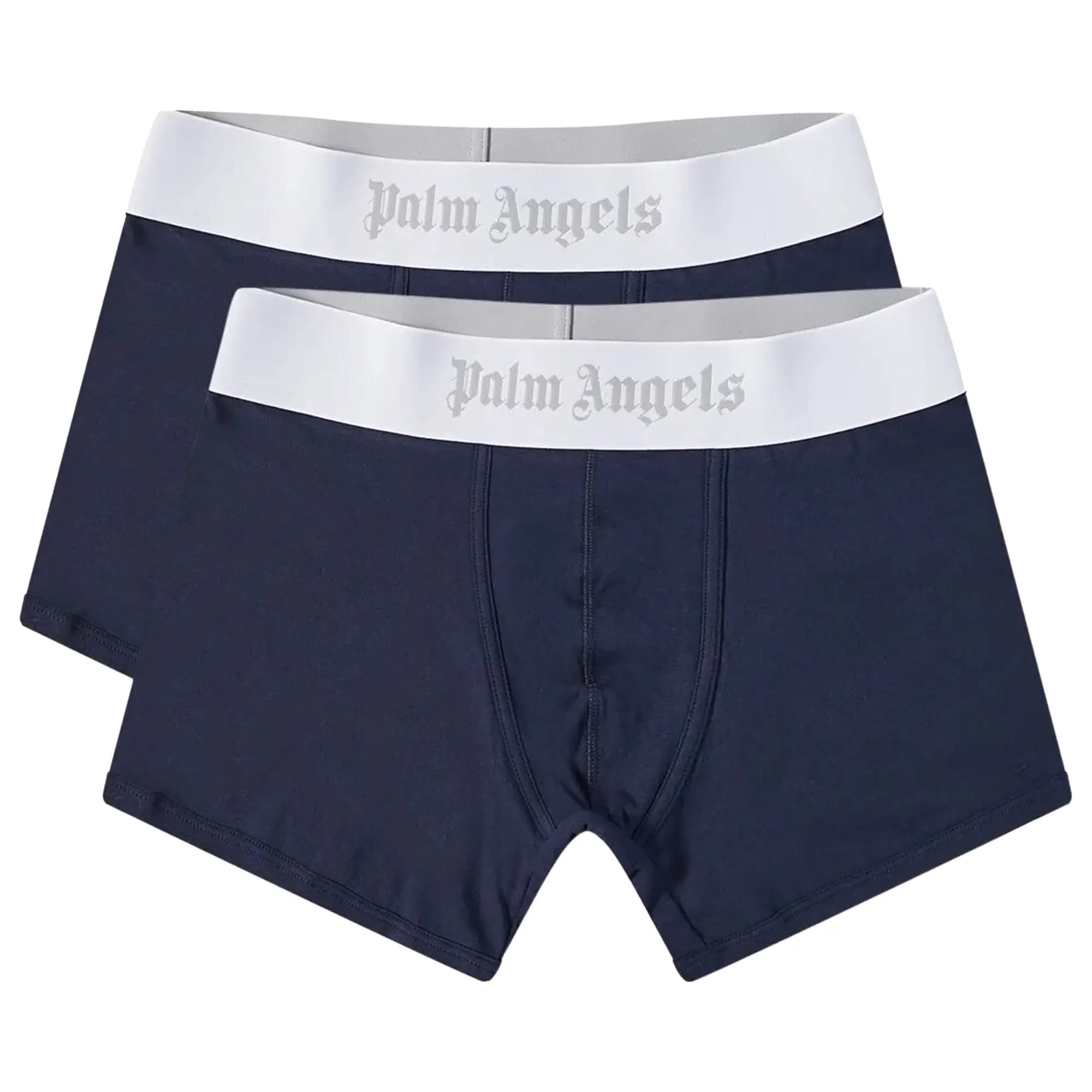 Palm Angels Boxer Shorts (2 Pack) 'Navy' by Palm Angels