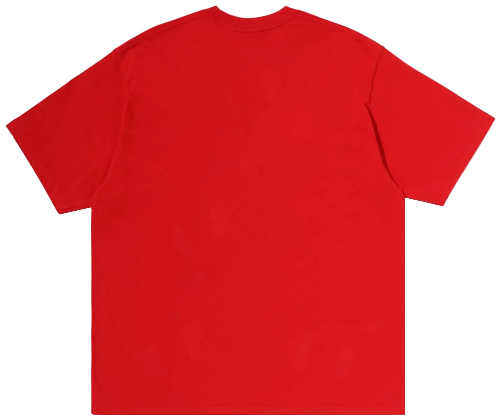BAPE Hybrid Camo College Relaxed Fit Tee 'Red' 2