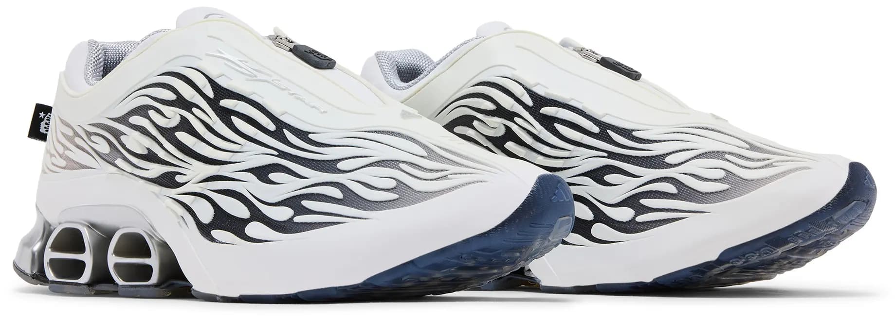 Hellstar x adidas Megaride S2 'White Black Silver' 8