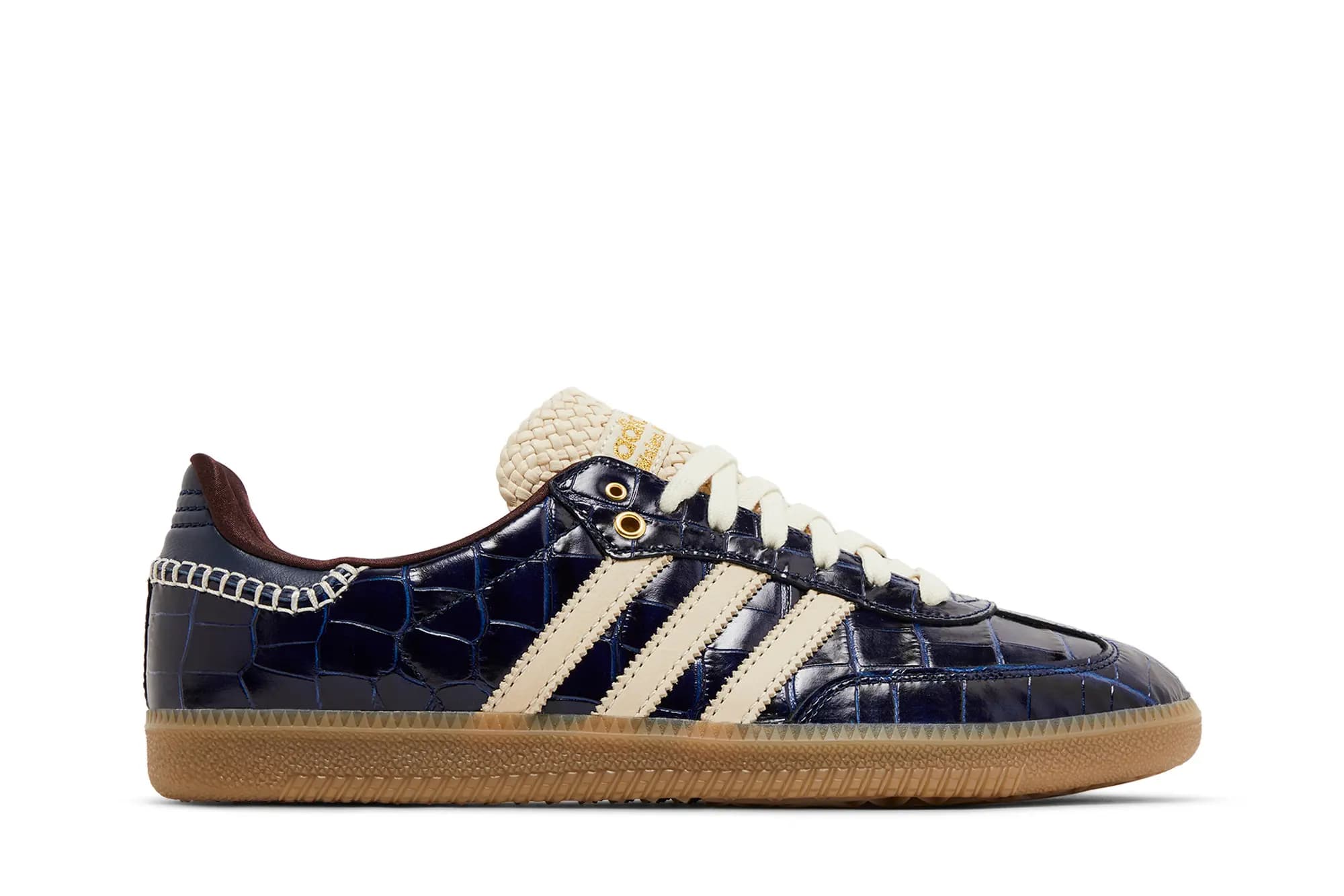 Wales Bonner x adidas Samba OG 'Croc - Collegiate Navy' by Adidas