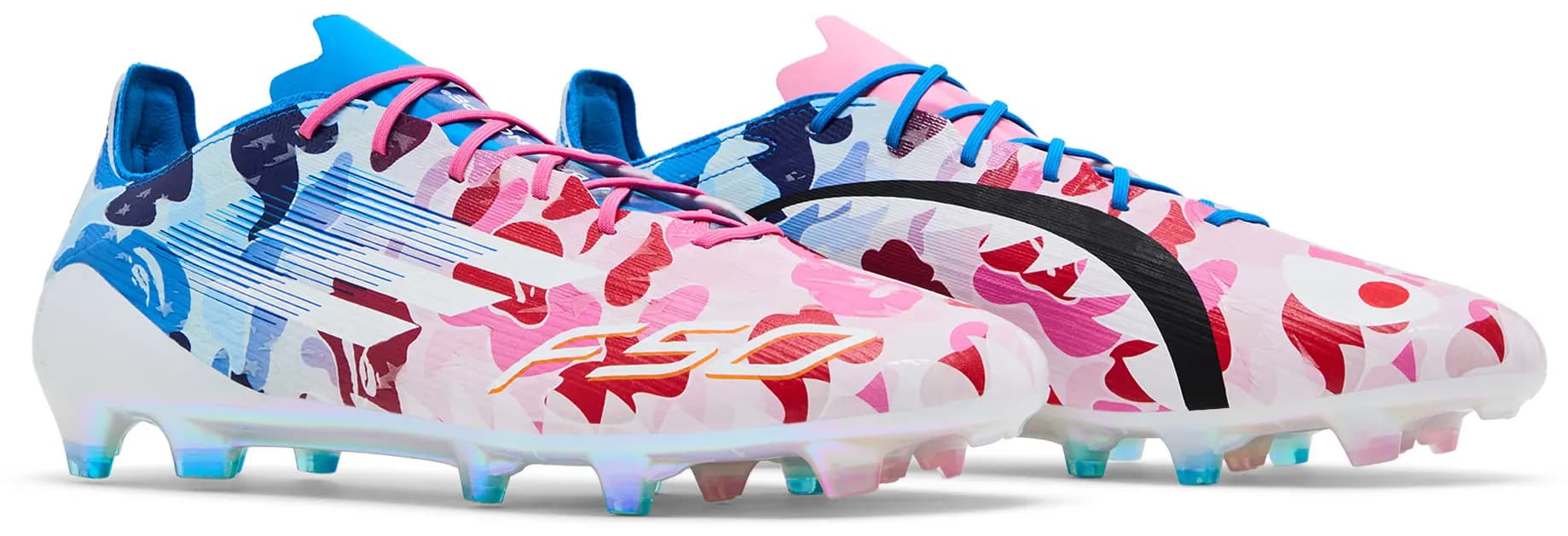 BAPE x adidas Adizero F50 Elite FG 'Pink' 8