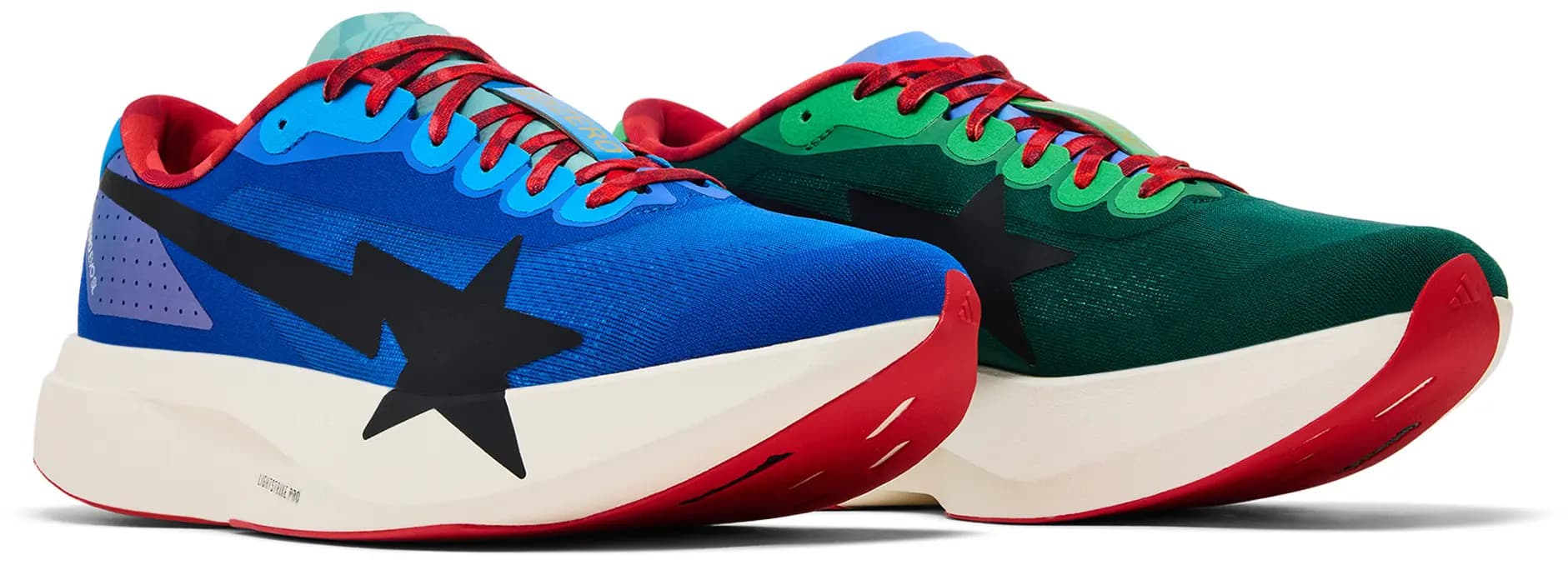 BAPE x adidas Adizero Evo SL 'Blue Green' 8