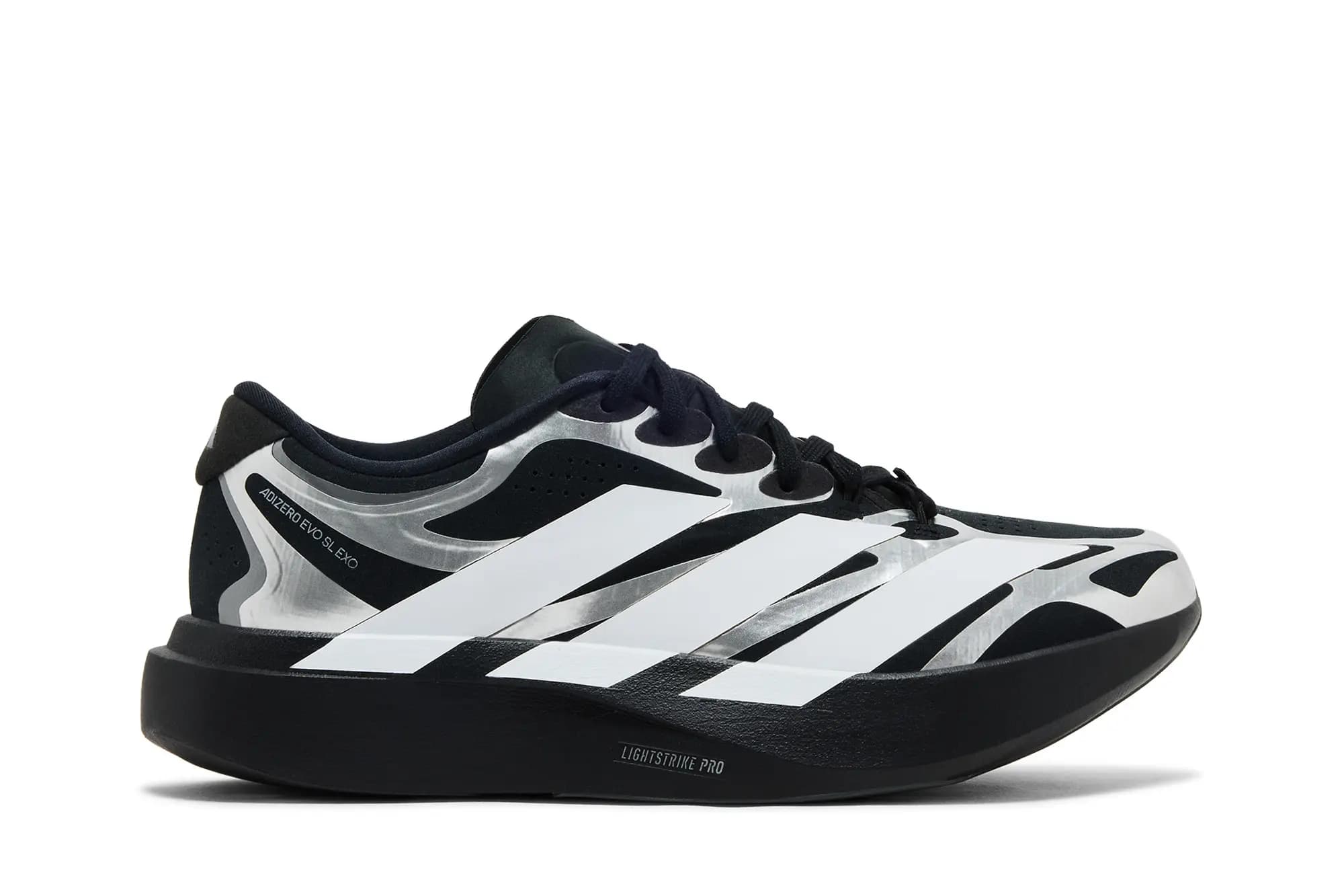 adidas Adizero EVO SL EXO 'Black White Silver' by Adidas