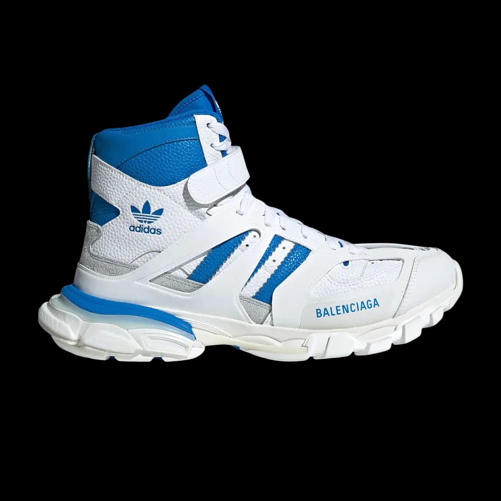 Balenciaga x adidas T Forum Hi 'White/Blue' by Adidas