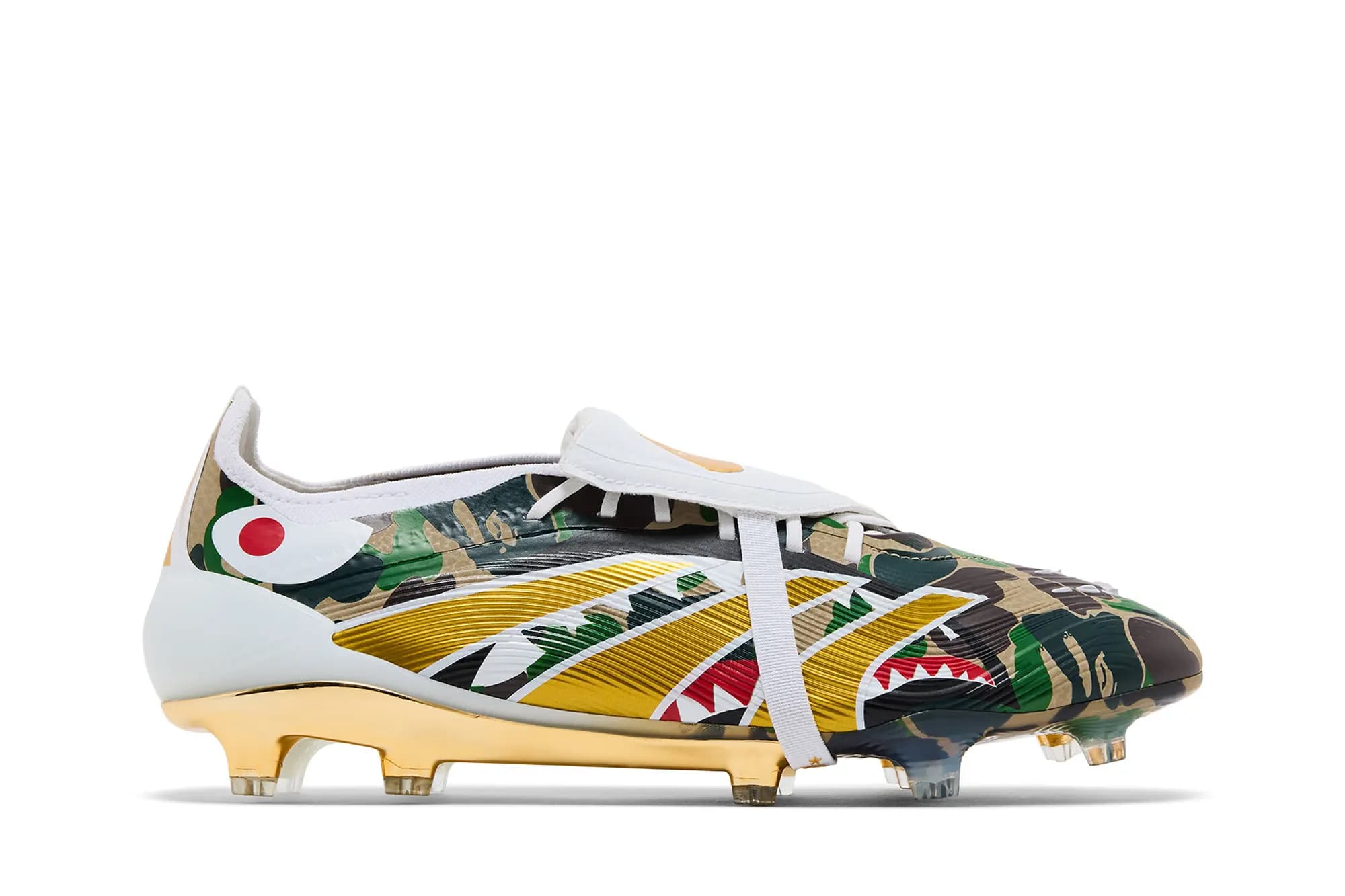 BAPE x adidas Predator Elite FG 'Brown' by BAPE