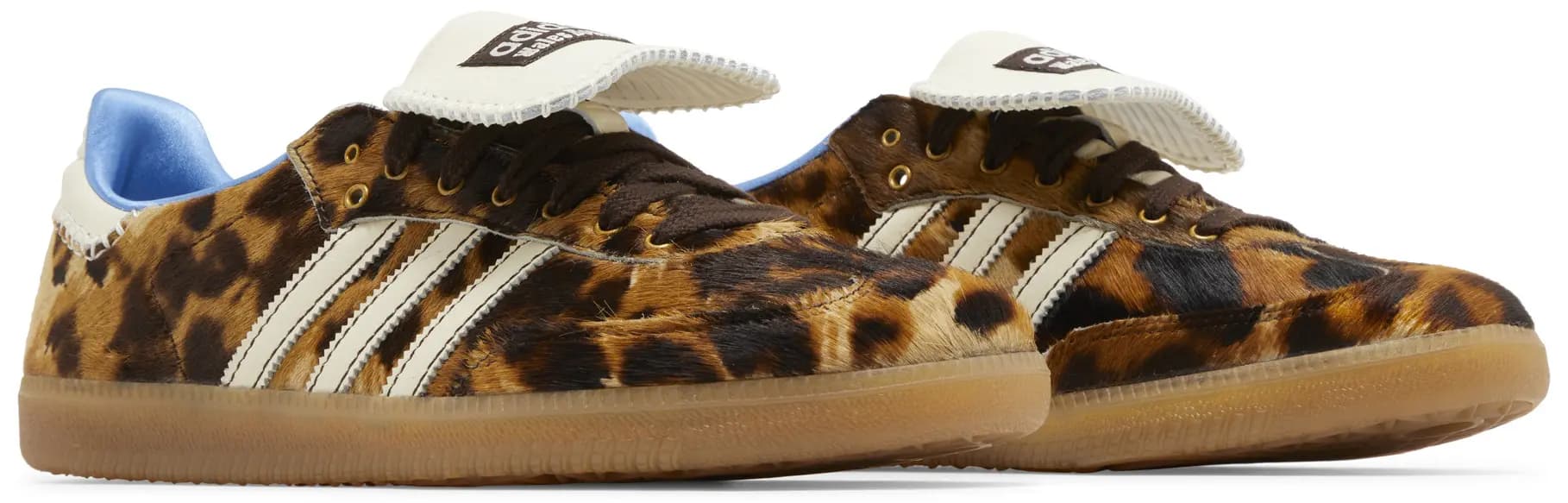Wales Bonner x adidas Samba Pony 'Leopard' 8