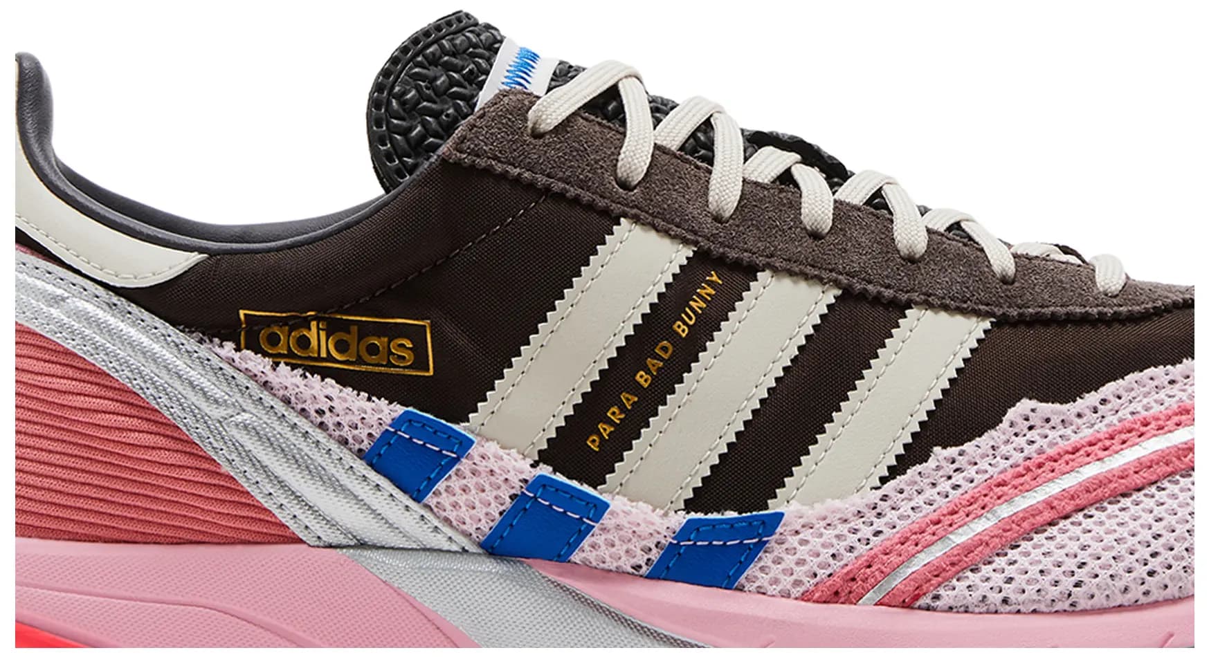 Bad Bunny x adidas Adizero SL72 'Brown Clear Pink' 2