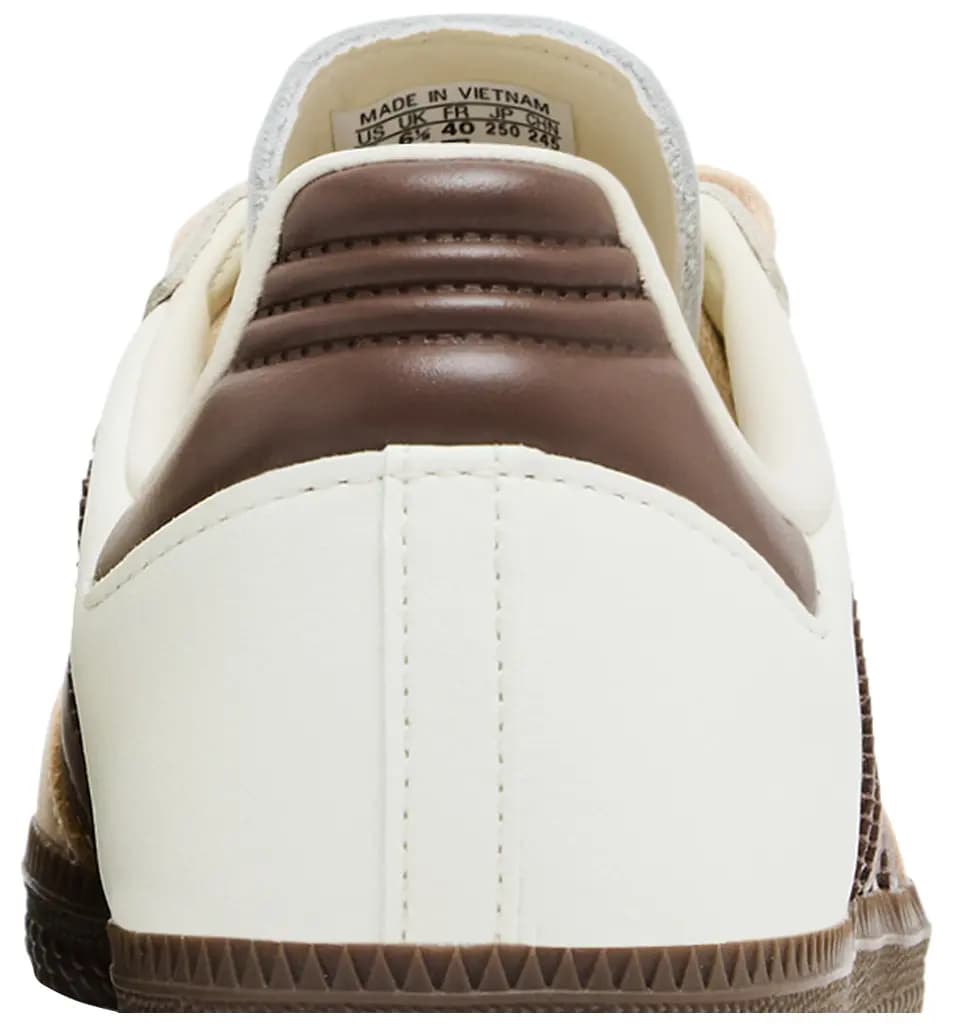 adidas Wmns Samba OG 'Off White Earth Strata Gum ' 7